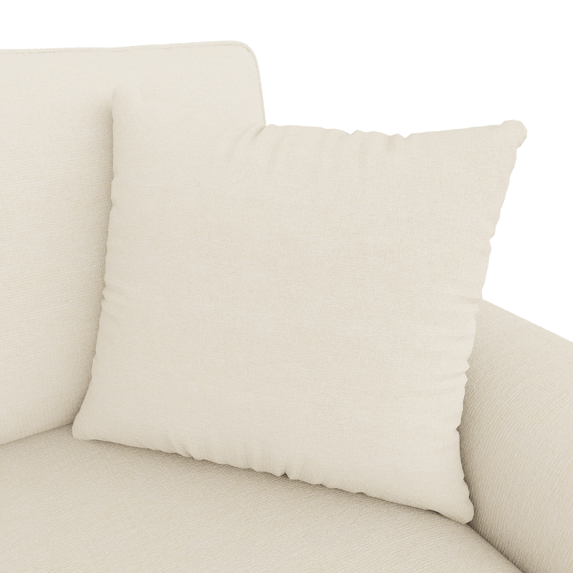 Détail du tissu chenille