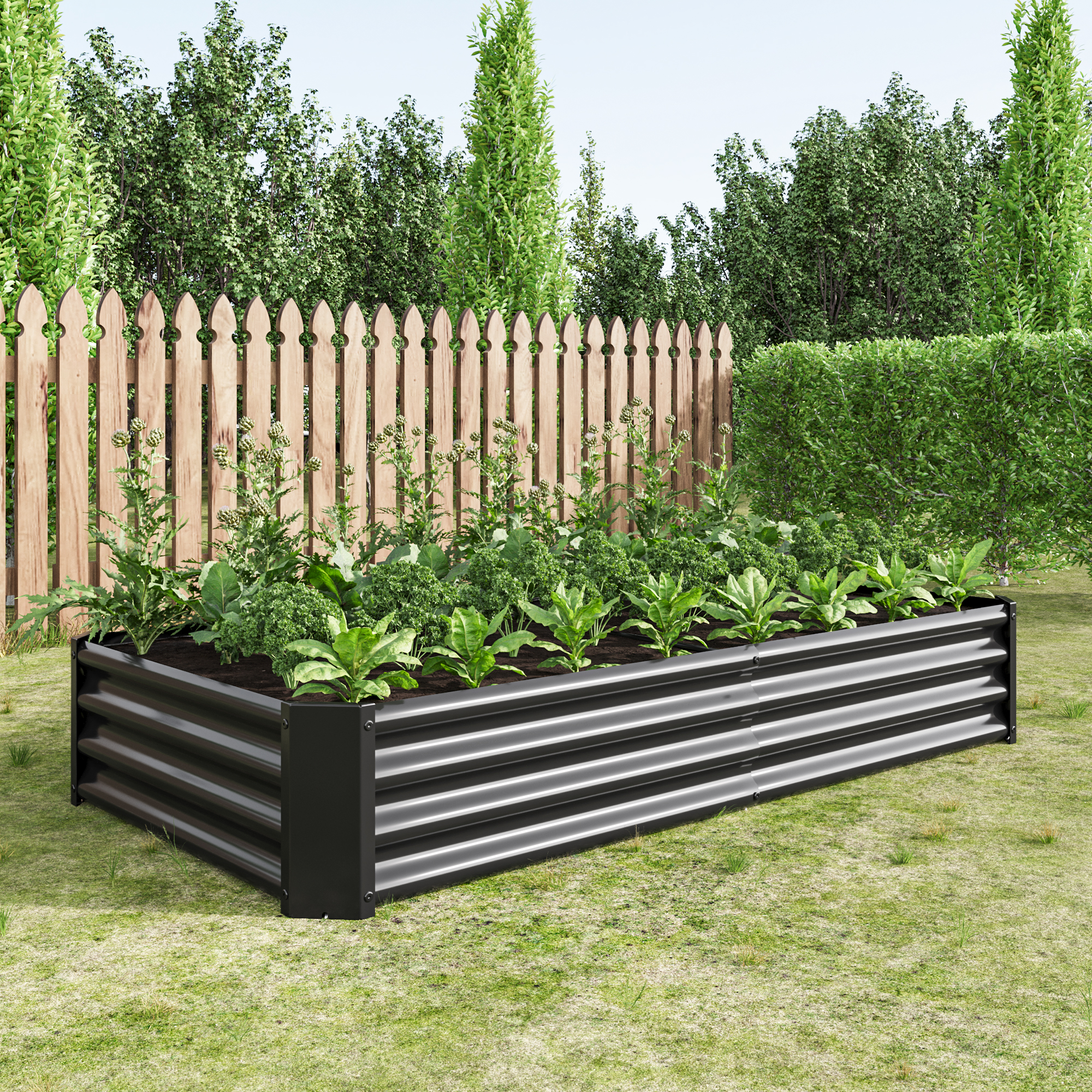 Détail du bac à plantes