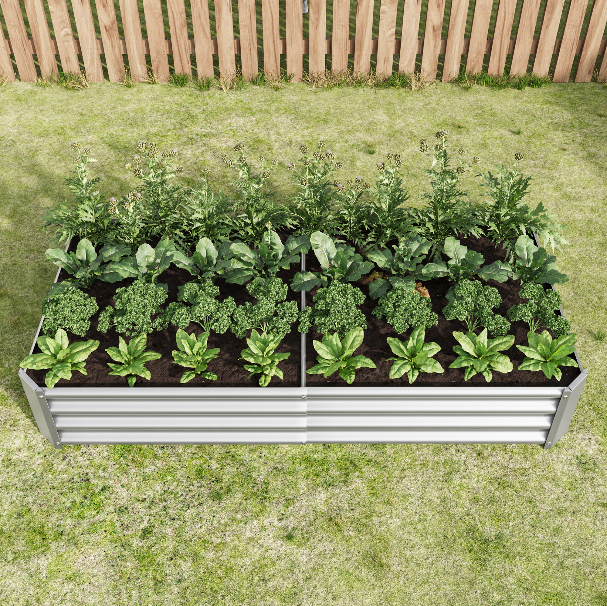 Détail du bac à plantes
