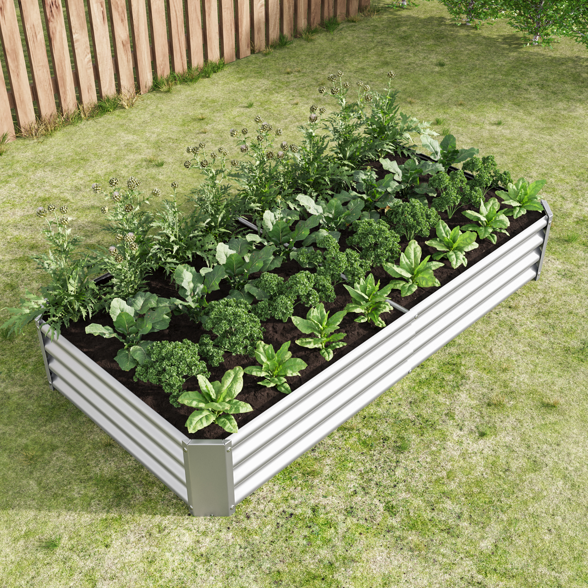 Détail du bac à plantes