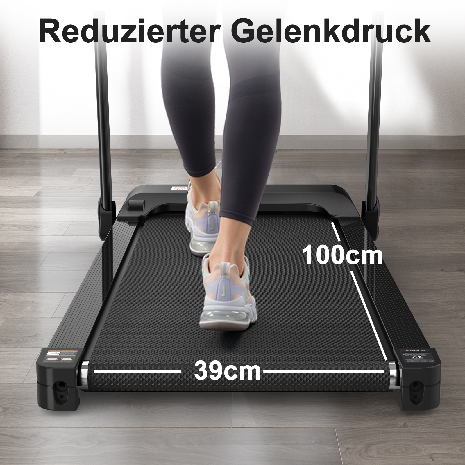 Détail du tapis de course