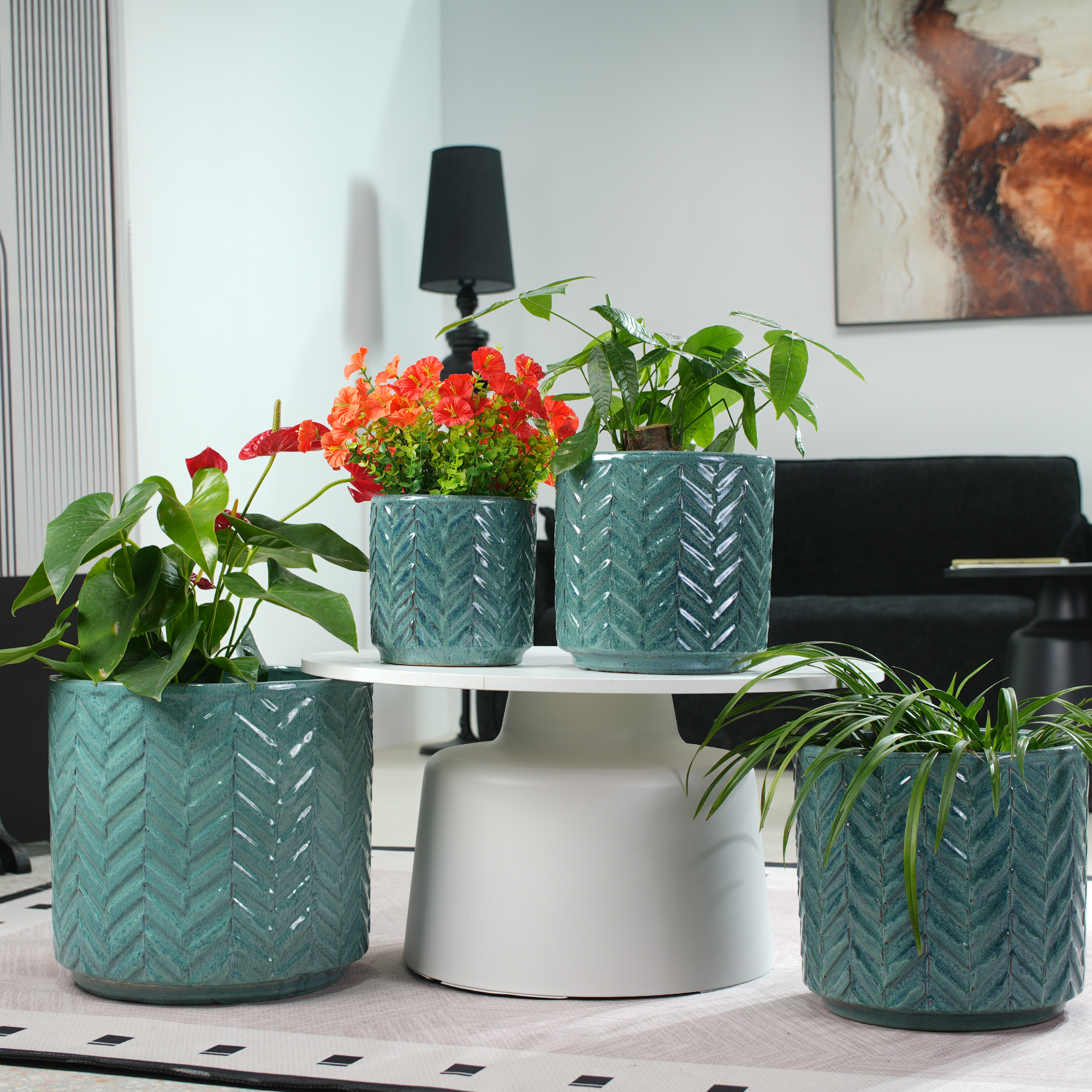 Détail du bac à plantes