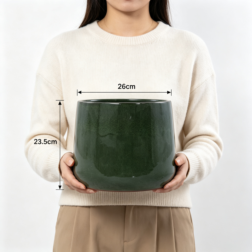4 tailles Ø33 / 26 / 20 /15 cm : compositions étagées, herbes‑succulentes‑plantes vertes