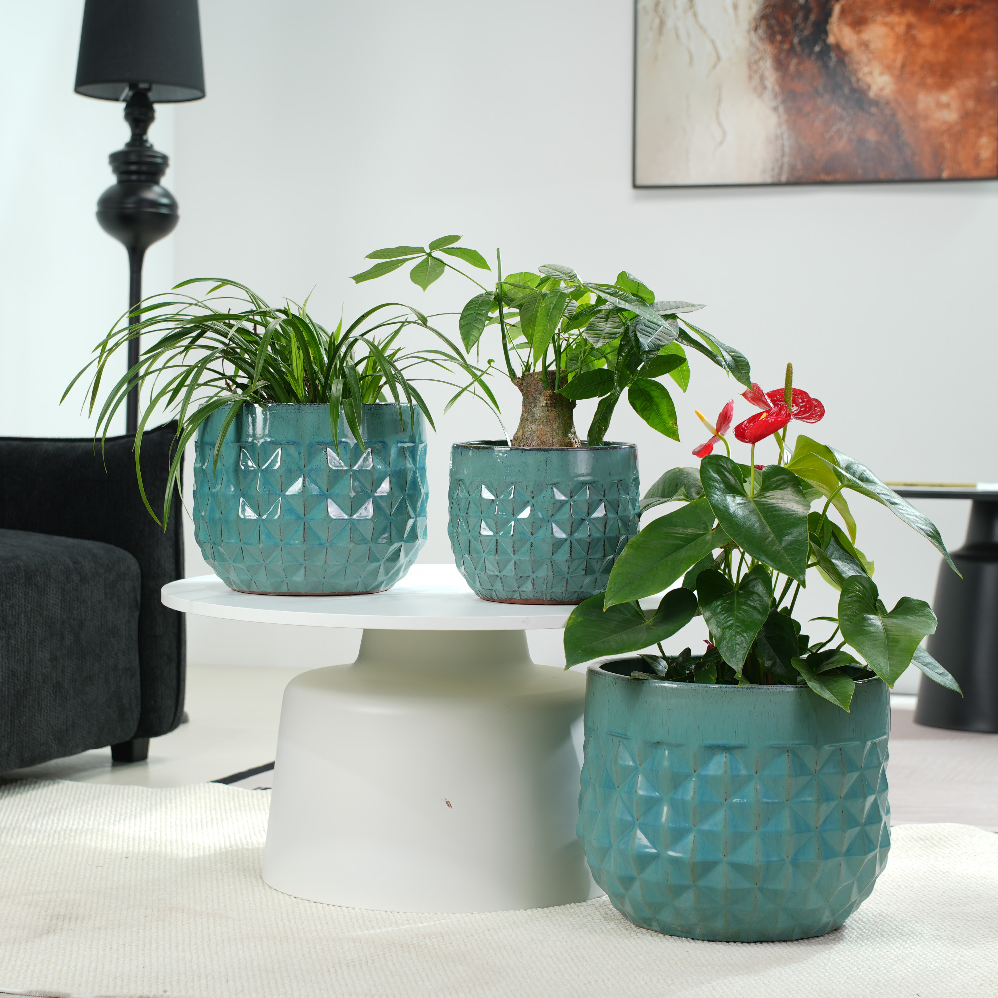 Détail du bac à plantes