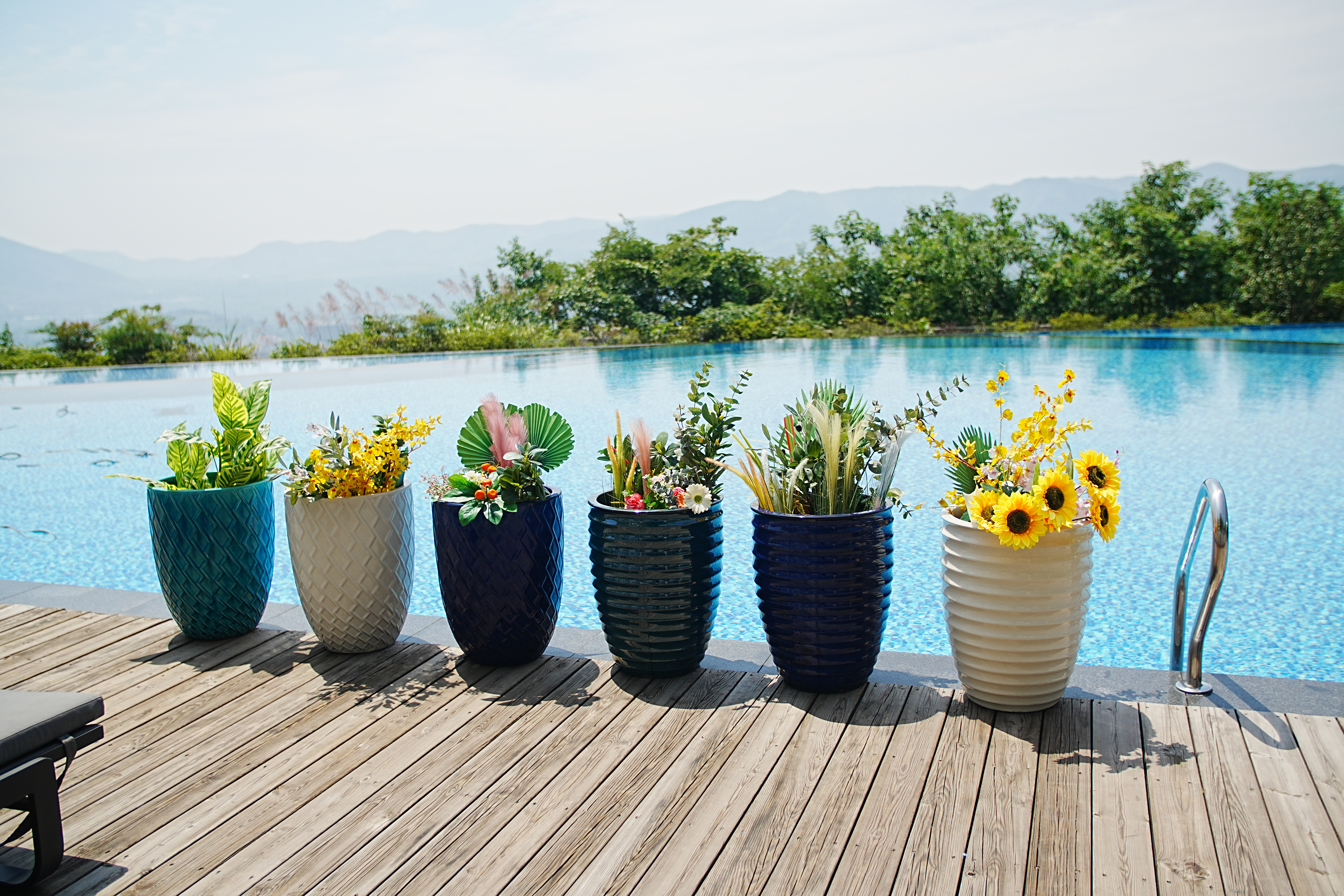 Détail du bac à plantes