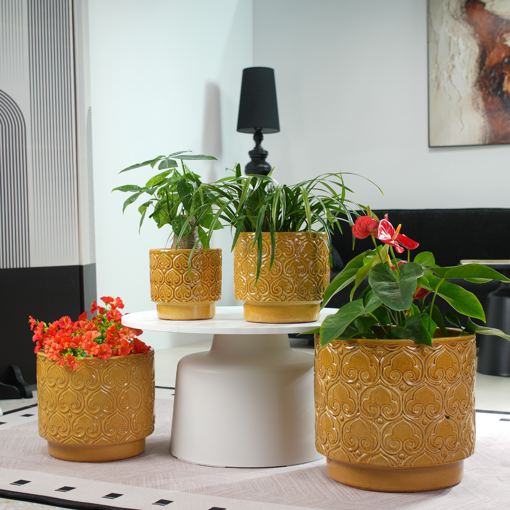 Détail du bac à plantes