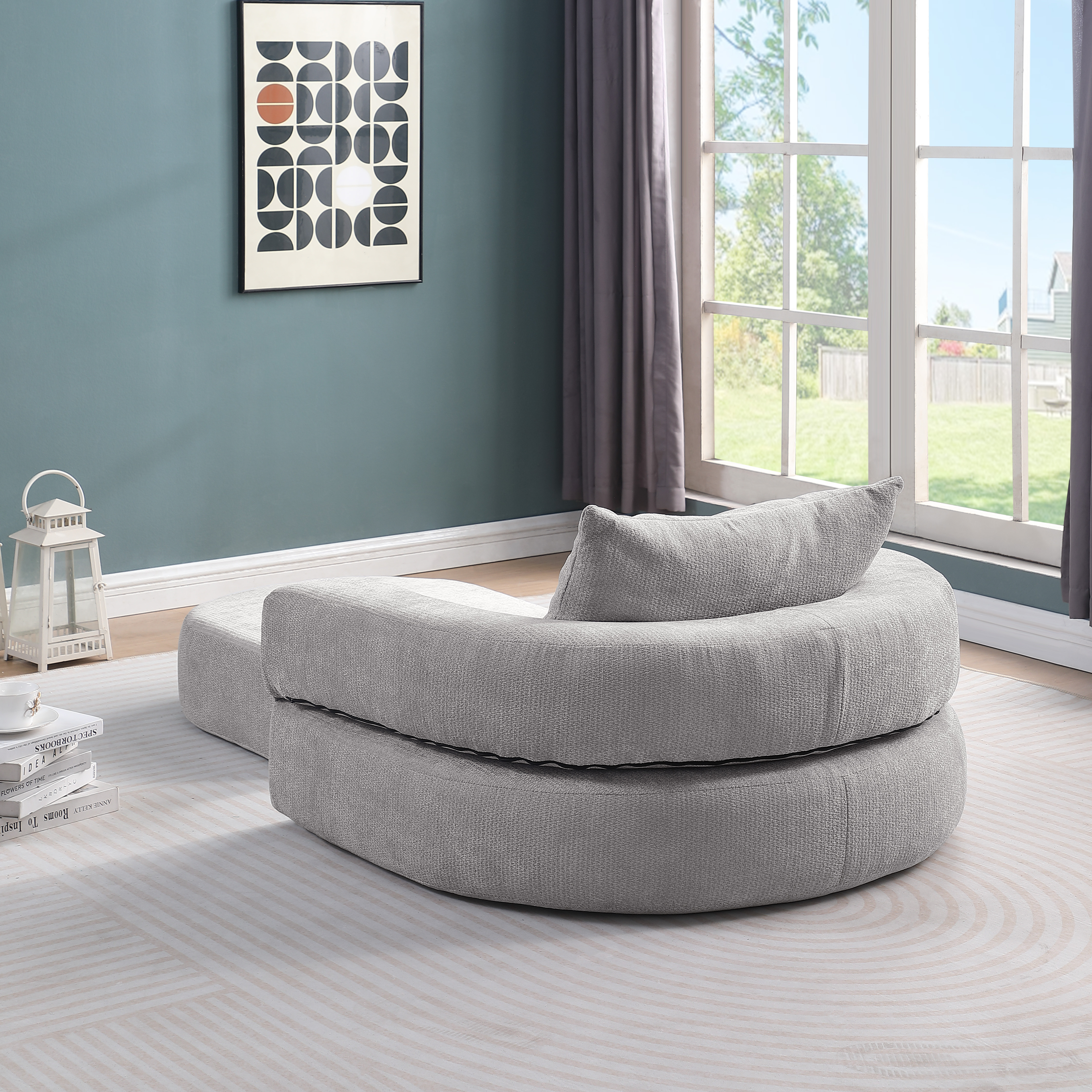 Détail du fauteuil convertible