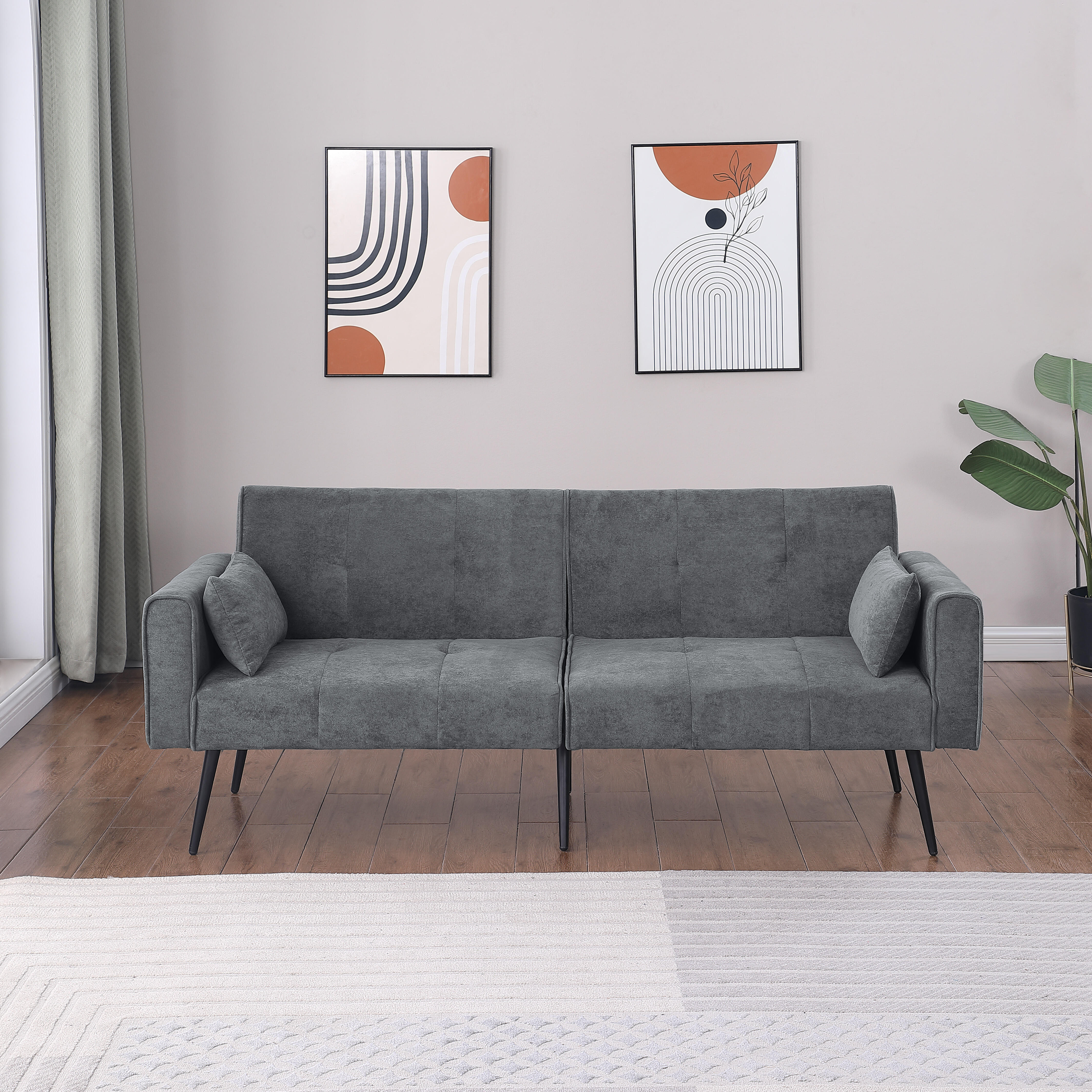 Convertible Sofa Bed,Folding Couch Bed Foldable Fu