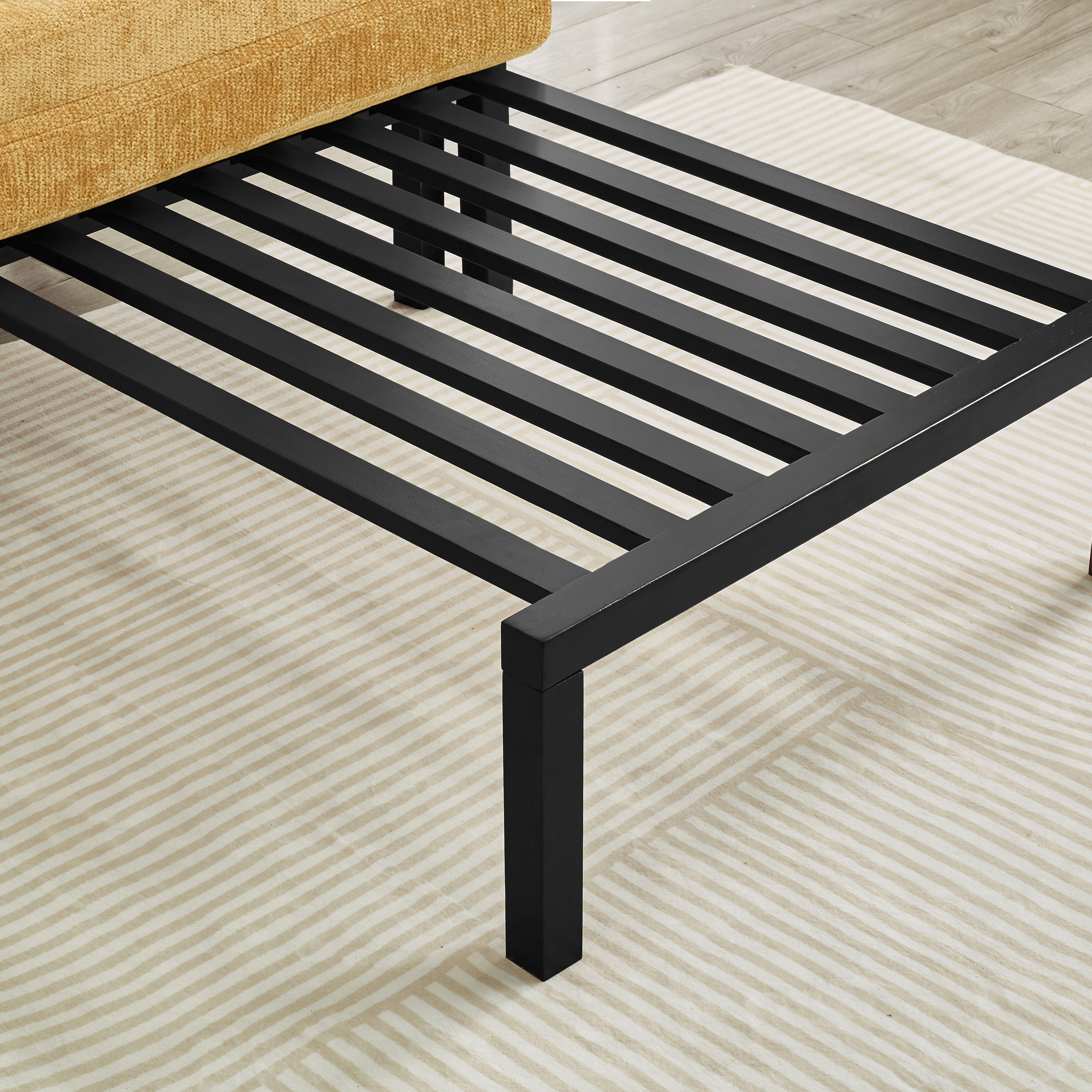 Détail du canapé convertible