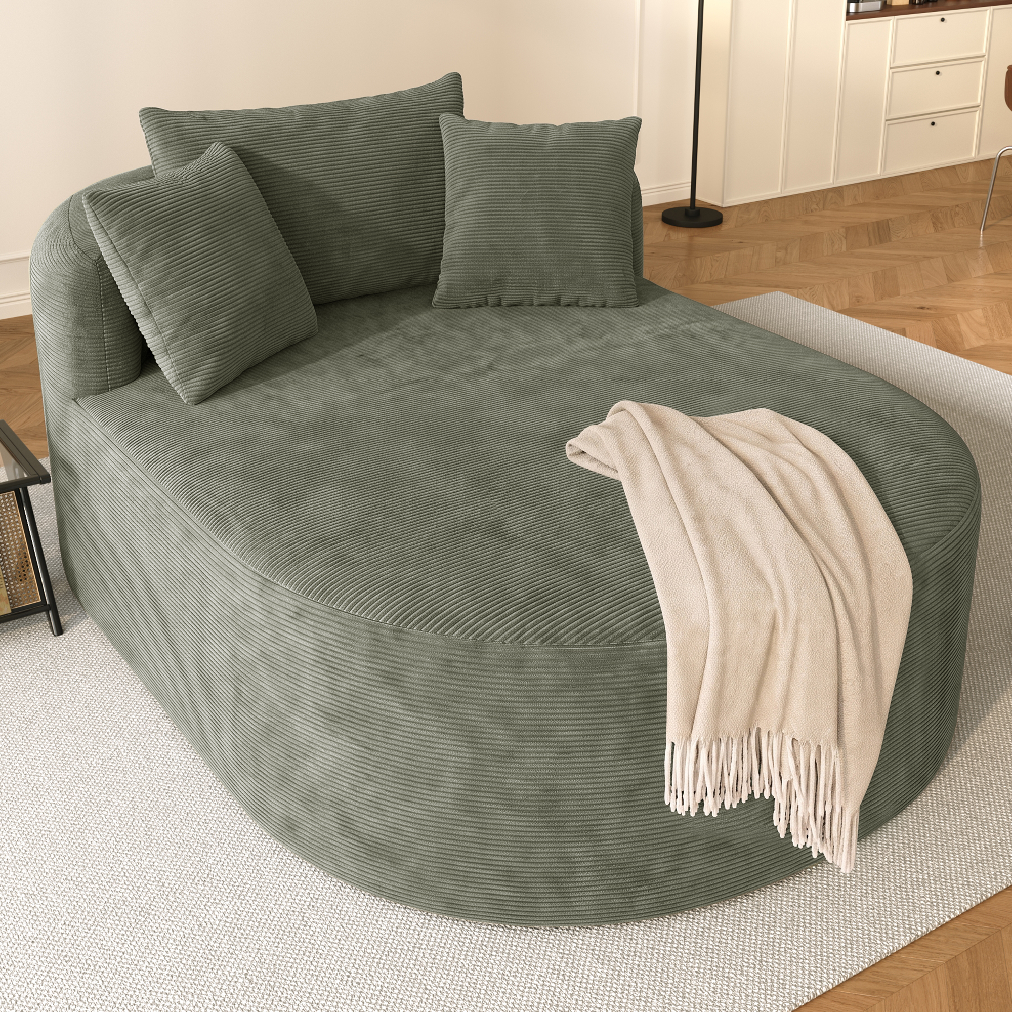 Vue complémentaire du fauteuil lounge