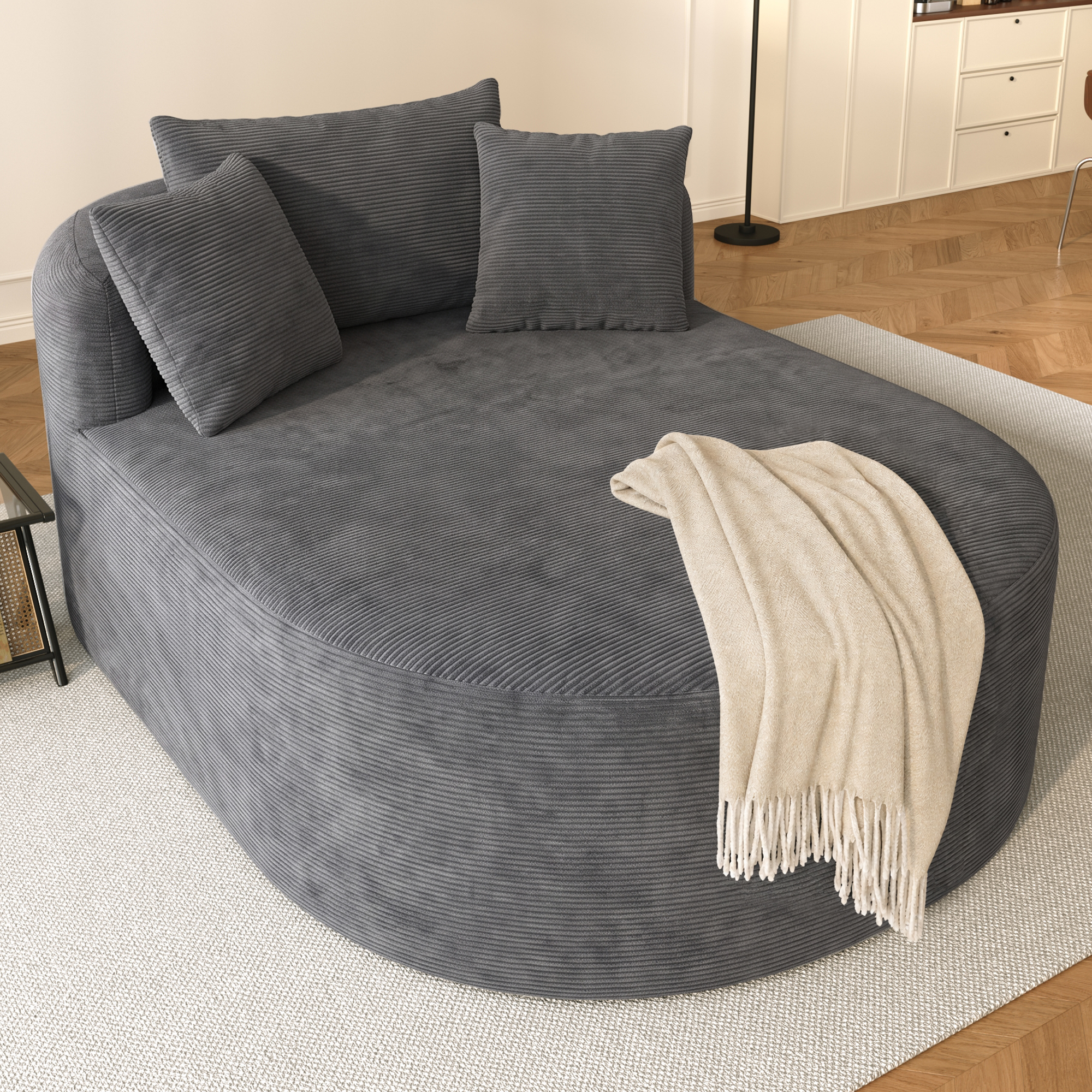 Vue complémentaire du fauteuil lounge