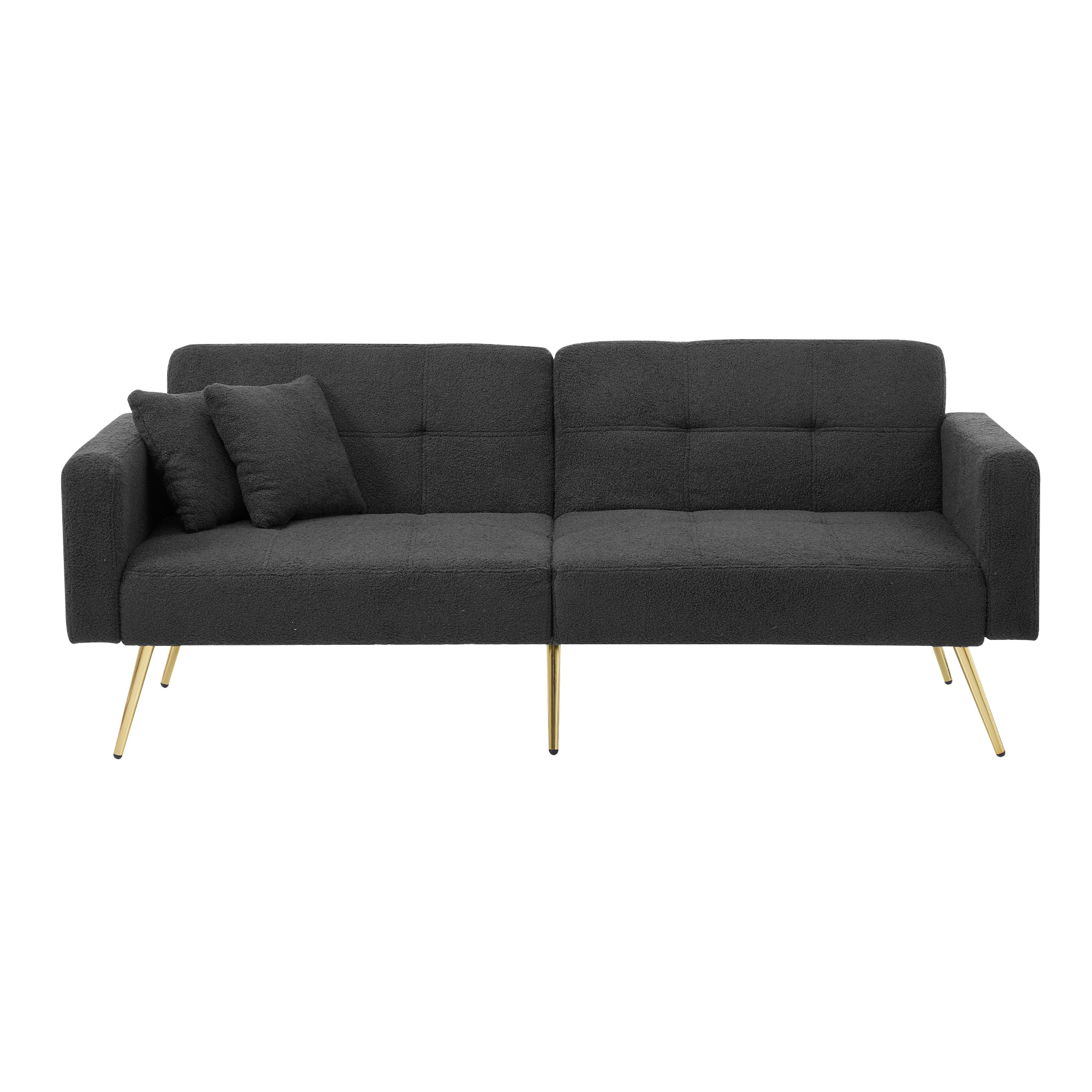 Design canapé convertible gris antique luxe