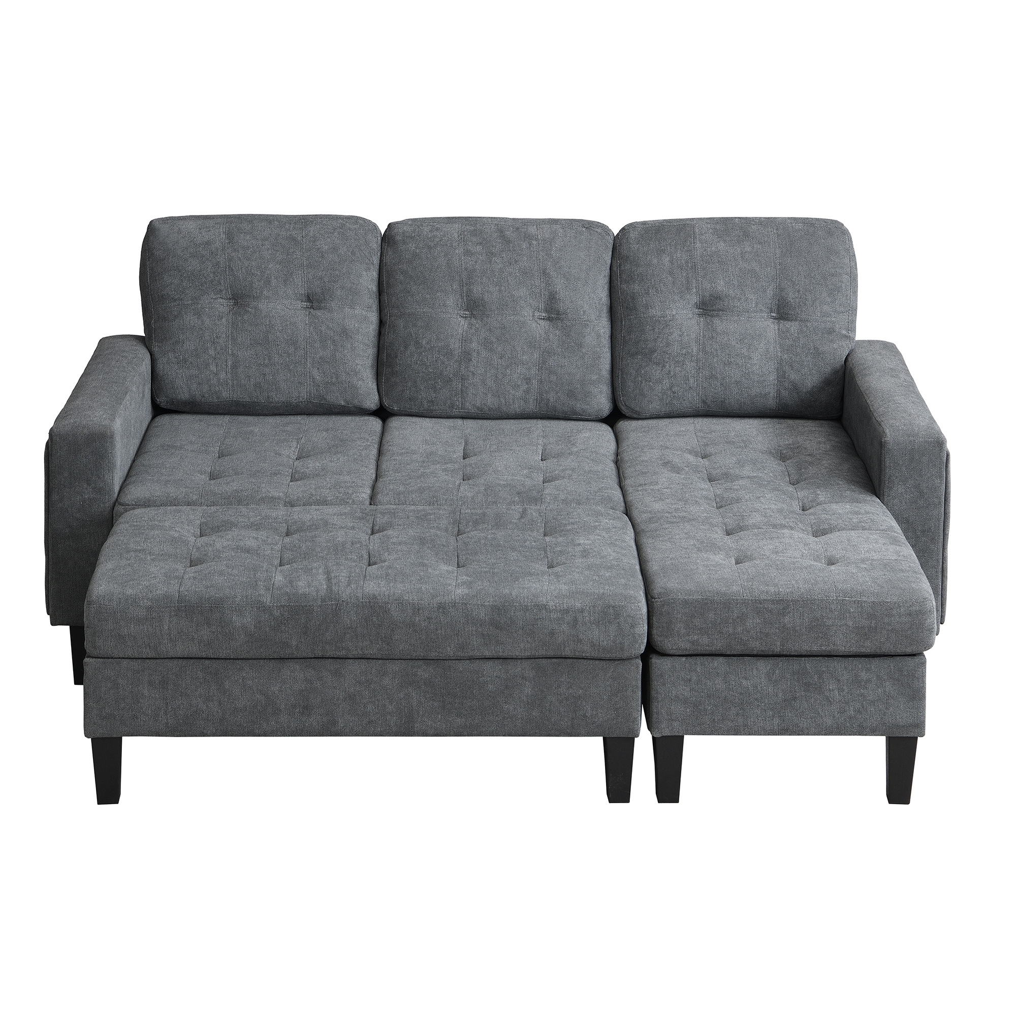 Multifunktionale L-Form Wohnzimmer-Sofagruppe: Mit