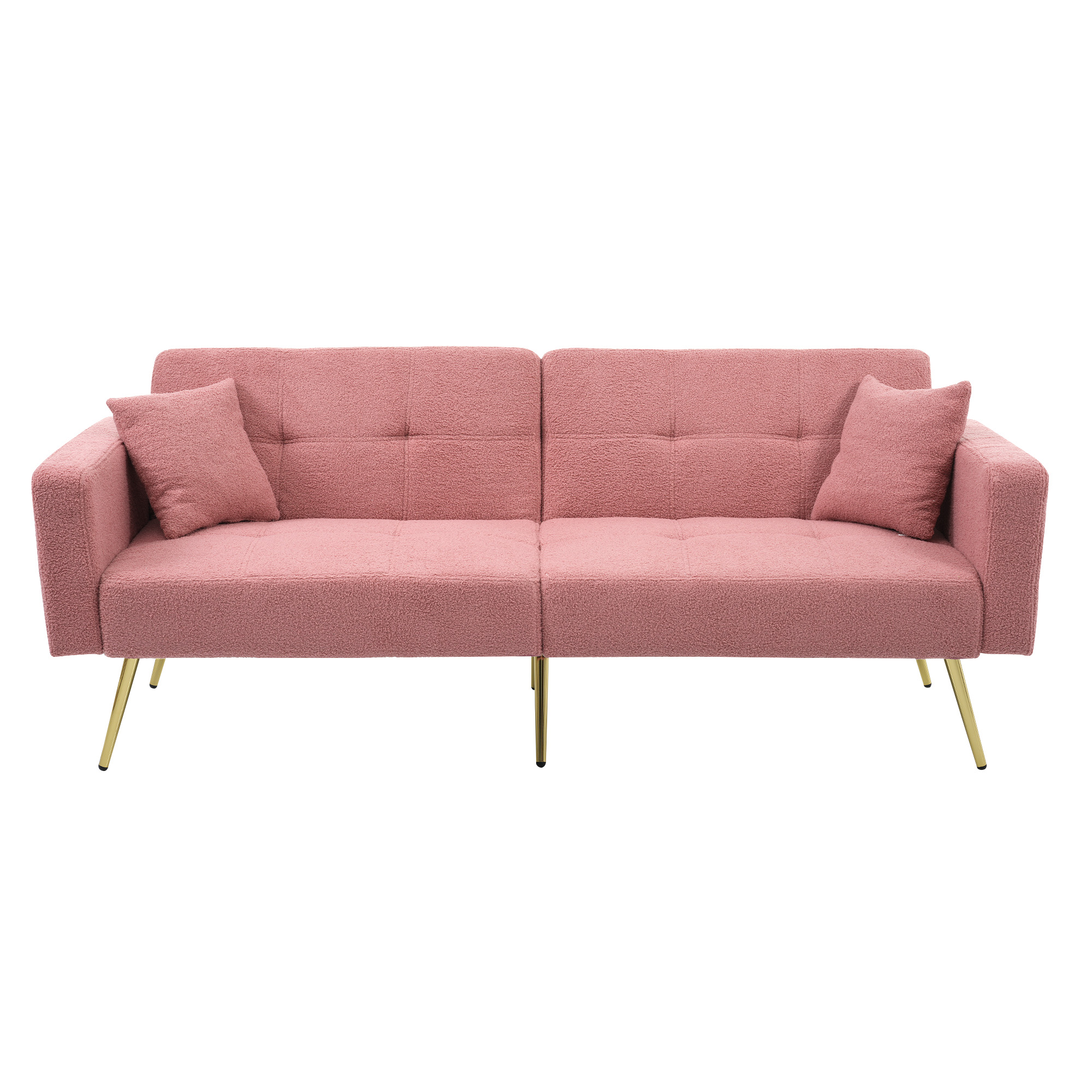 Schlafsofa mit Bettfunktion, verstellbarem Winkel,
