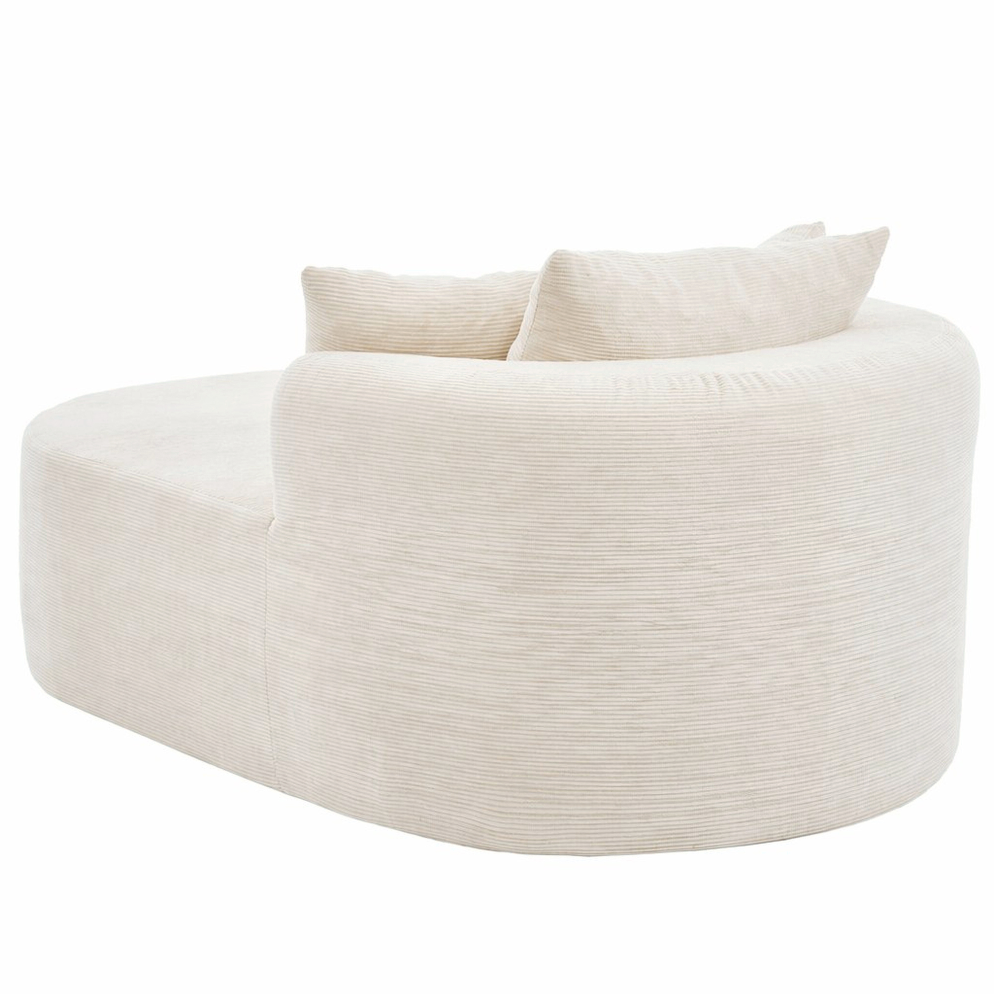 Vue complémentaire du fauteuil lounge