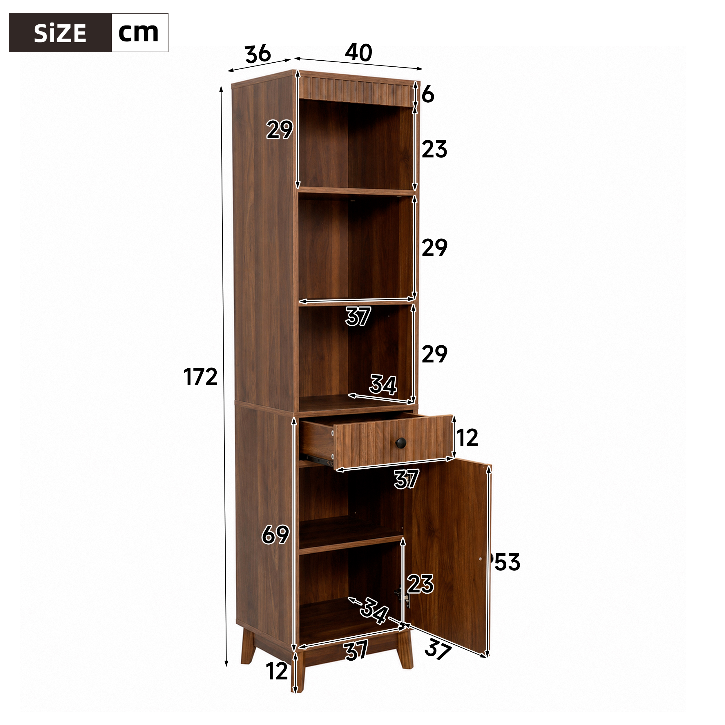 Dimensions du meuble de salle de bains