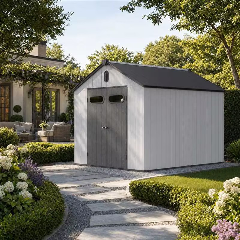 Présentation du abri de jardin