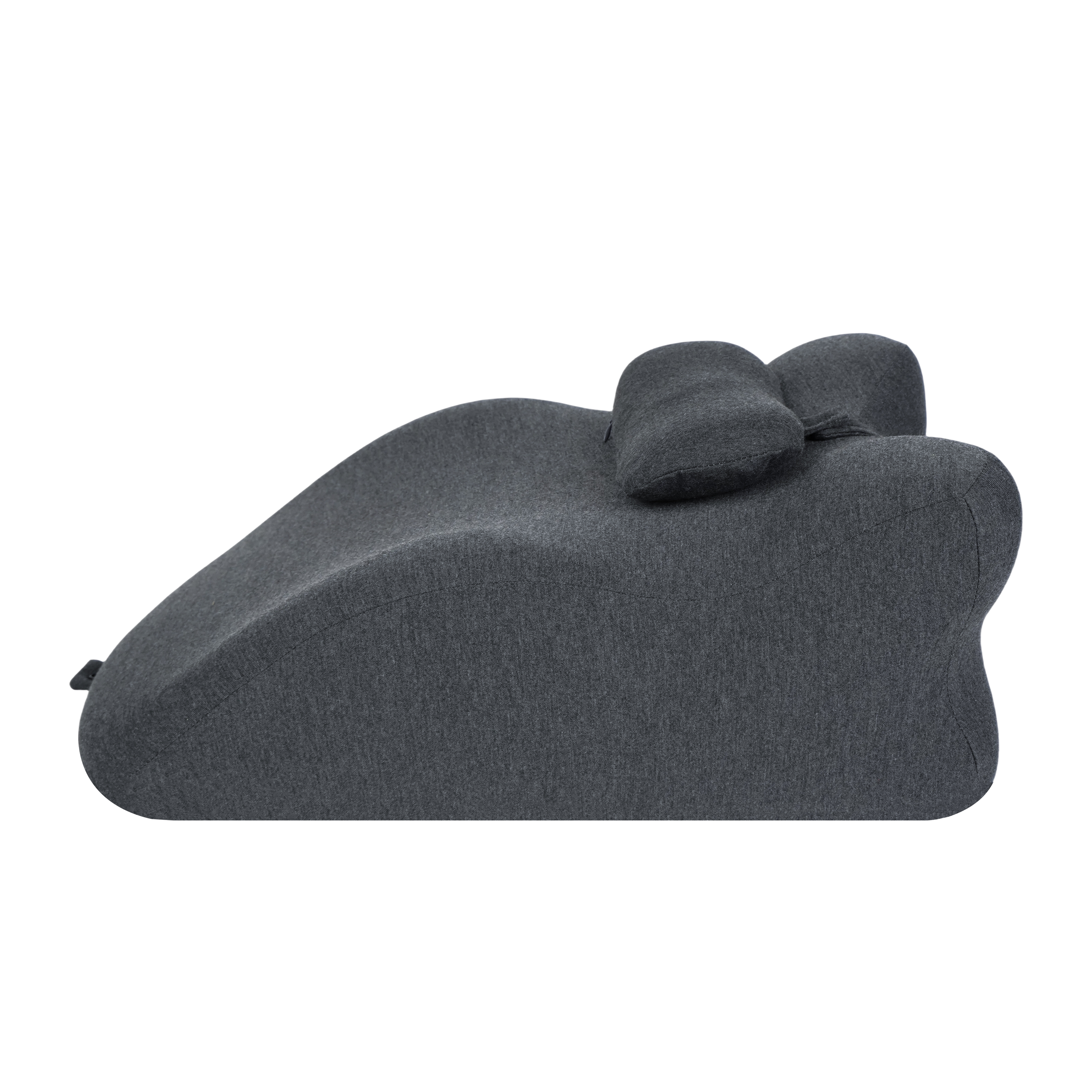 Détail housse tricot amovible bouton pression