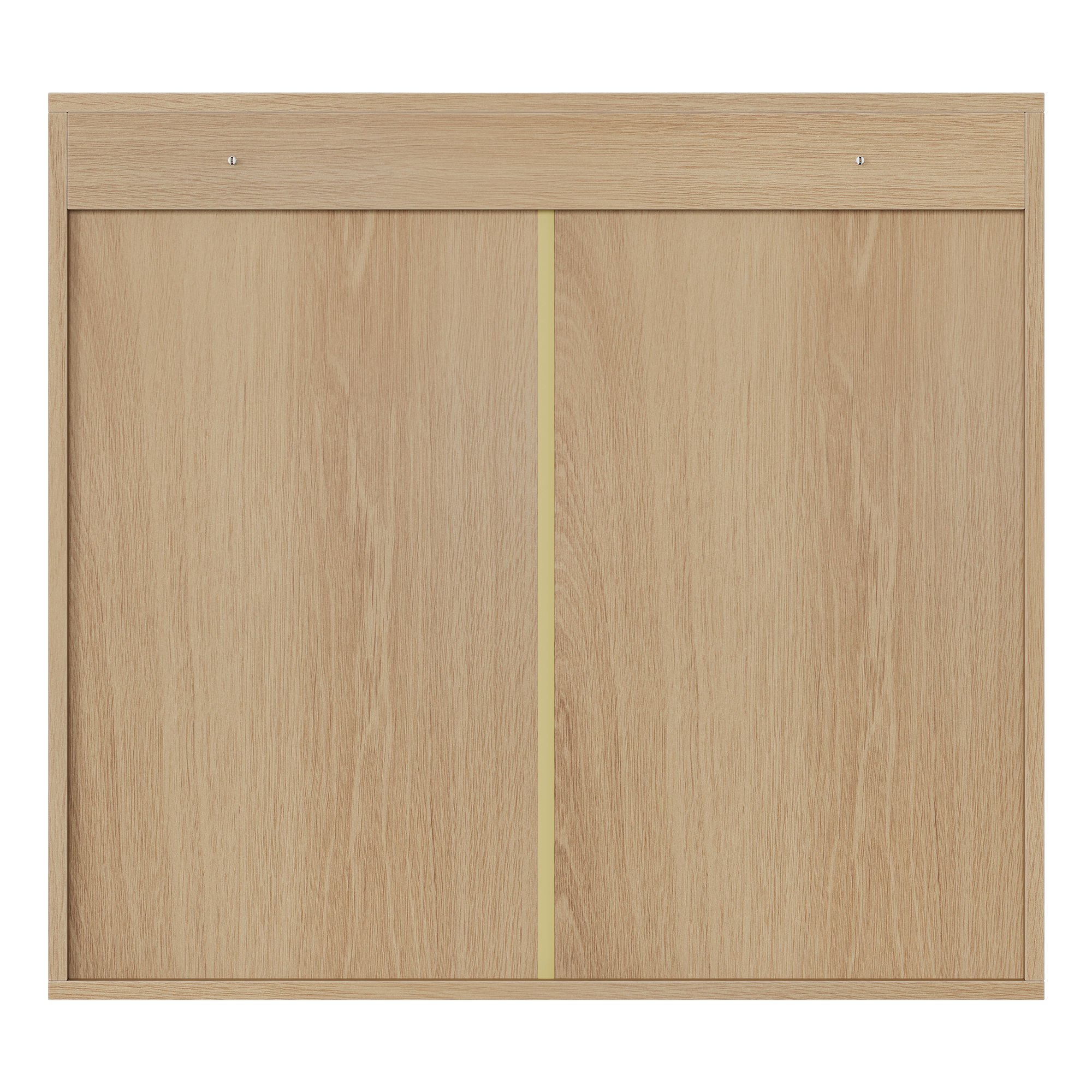 Wandmontierter Badezimmerschrank, zweitüriger Medi