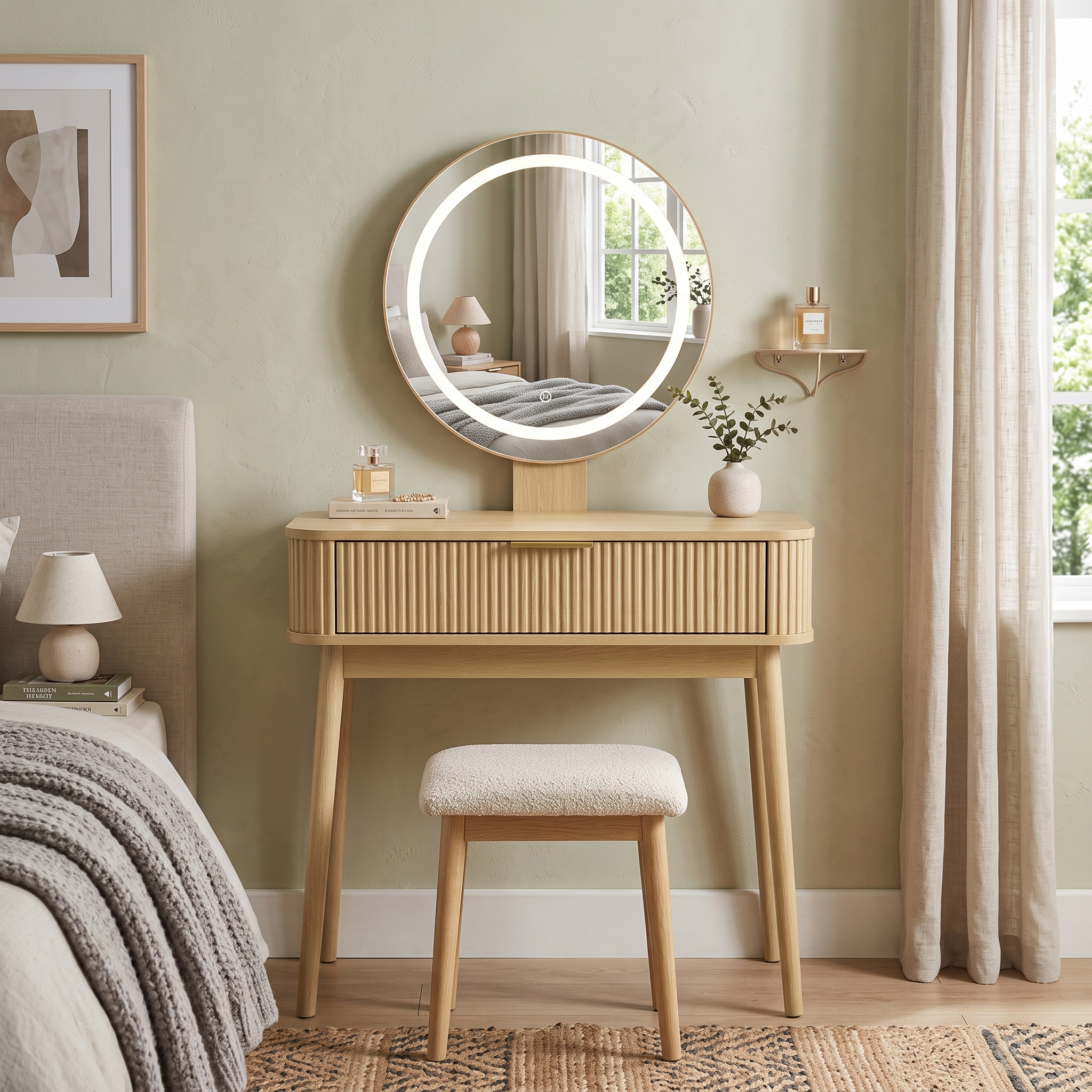 Vue principale du coiffeuse
