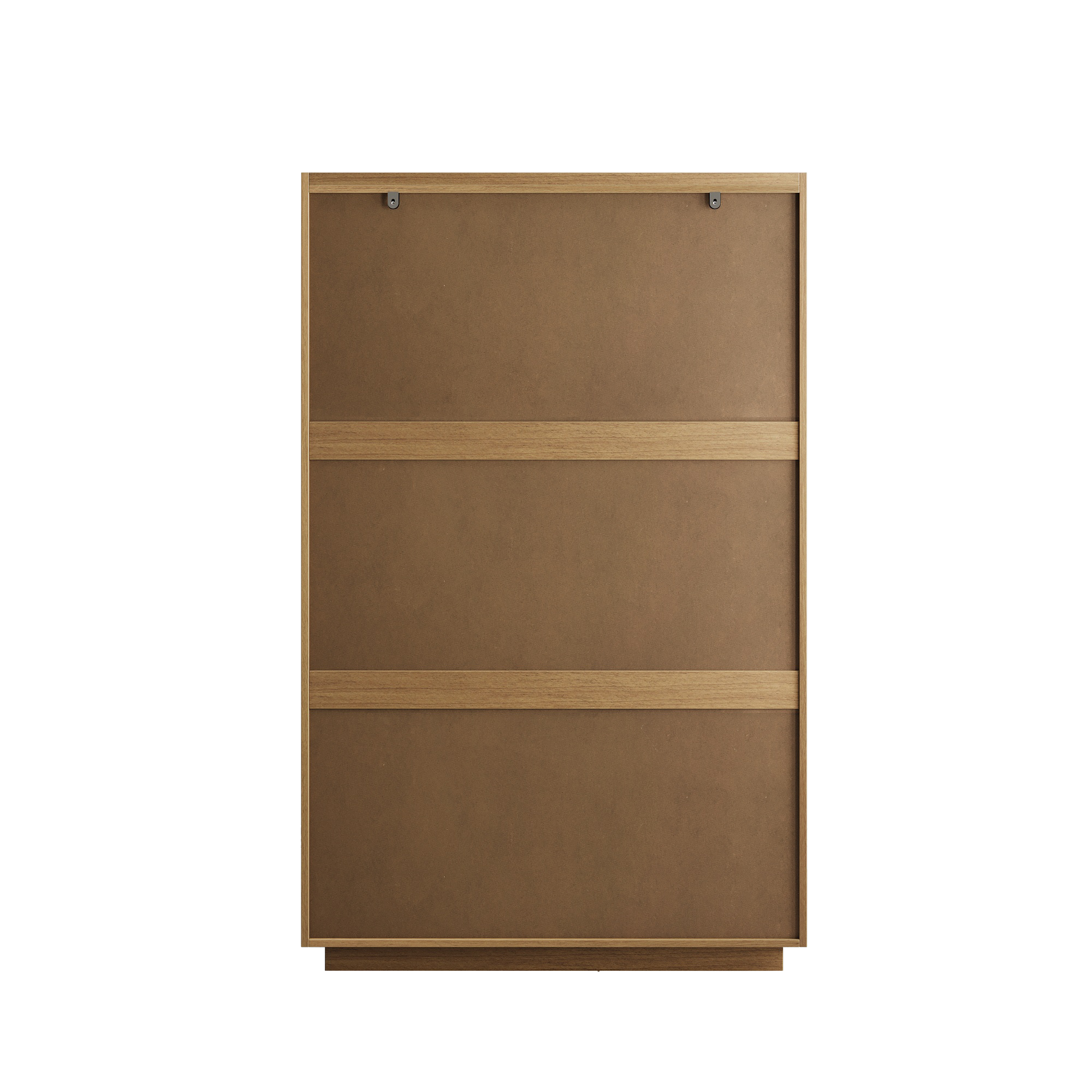 Commode, 6 tiroirs, 80 x 48 x 127 cm, MDF et panneaux de particules, chêne - vue 8