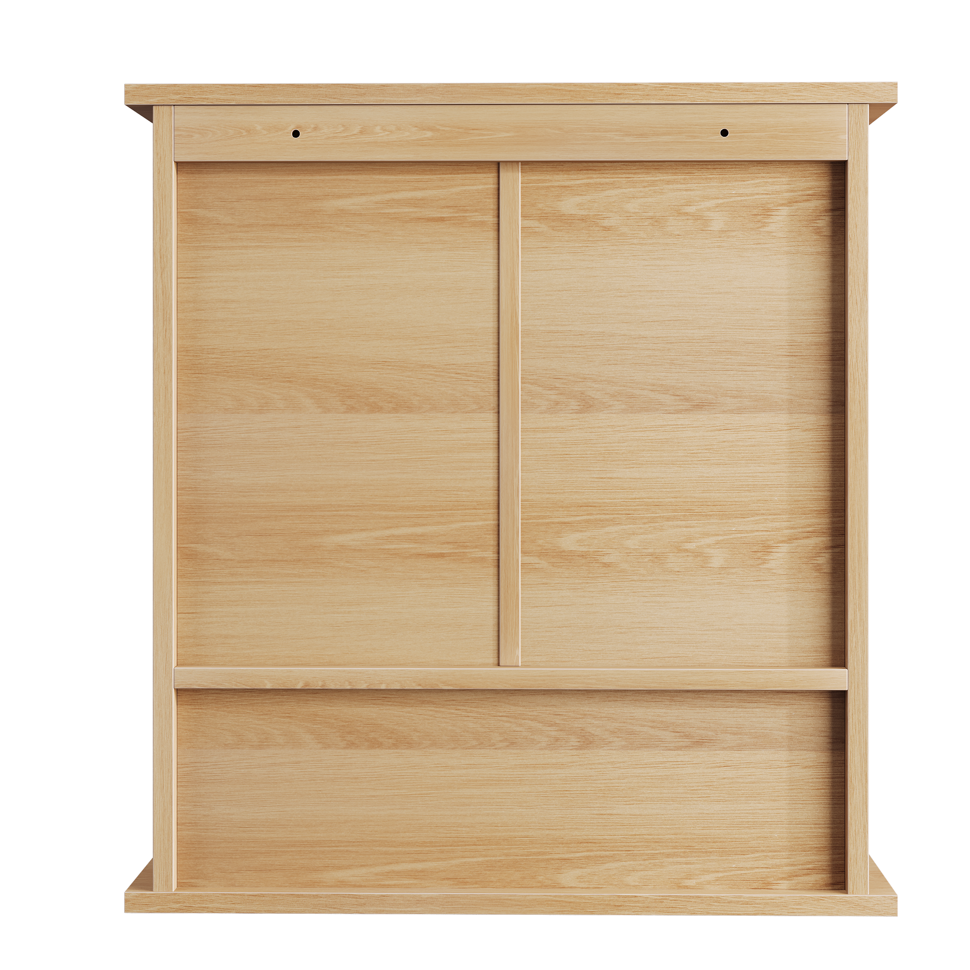 Meuble de salle de bains, 50 x 20 x 60 cm, MDF, marron - vue 5