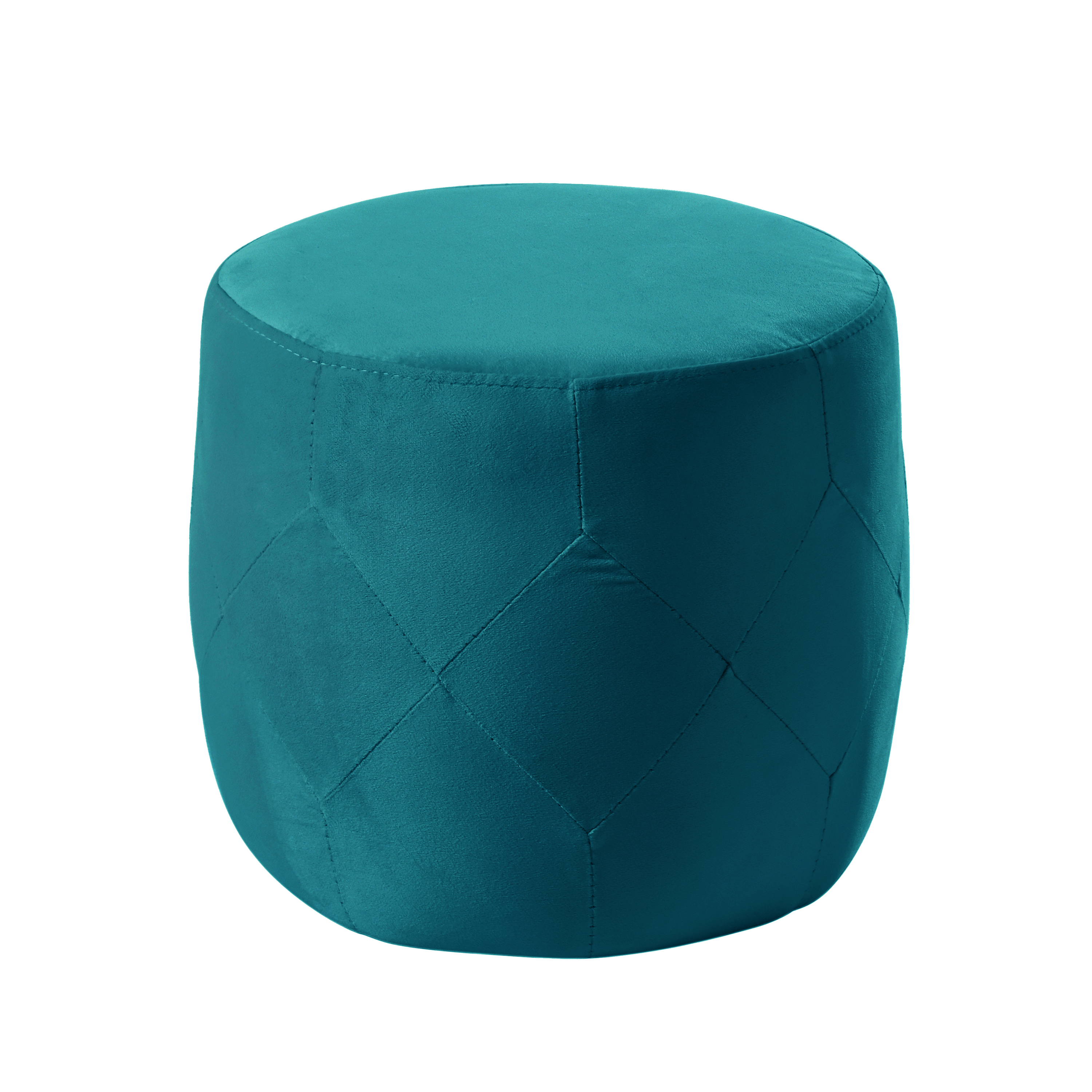 Ensemble de 2 poufs gigognes en velours, design 4-en-1, sert de banc de rangement, repose-pieds et table d'appoint avec plateau bois amovible, gain de place, pour salon et chambre, élégance et fonctionnalité - image 9