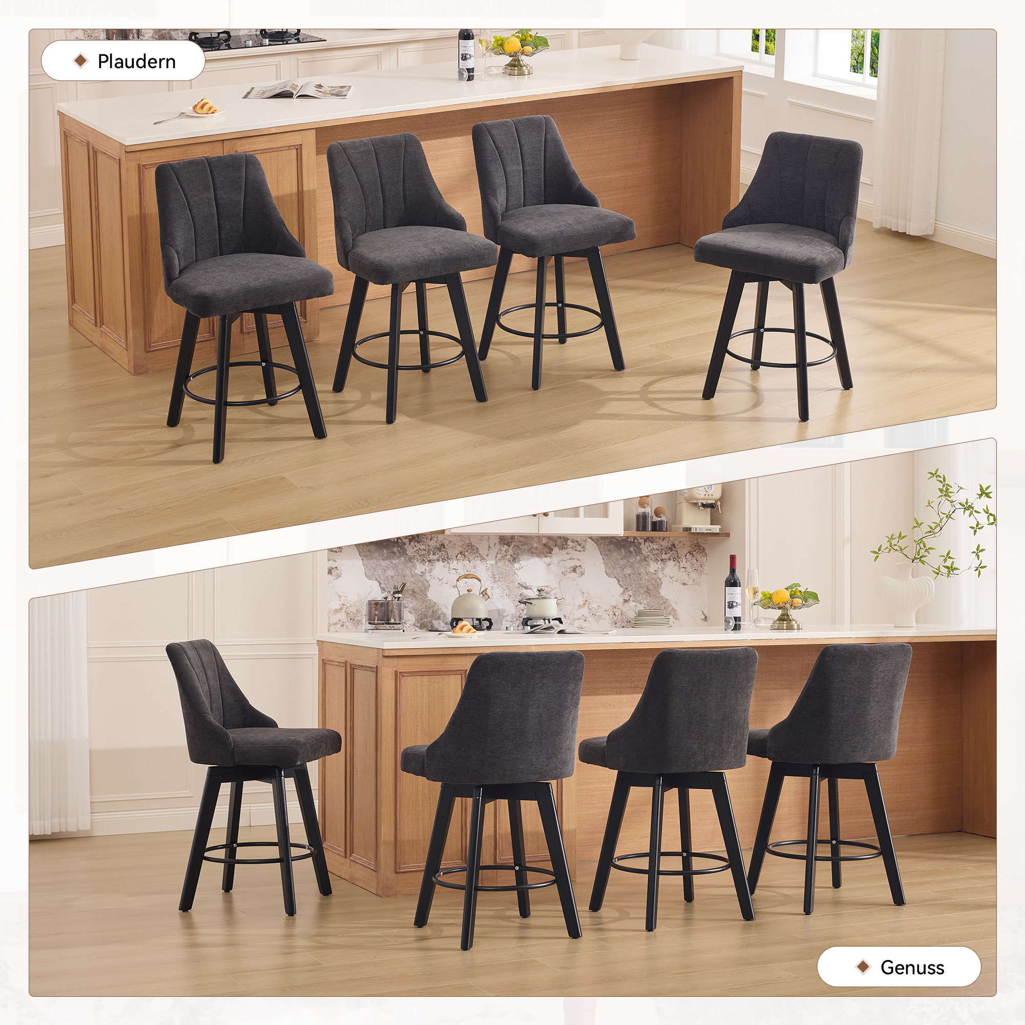Présentation du tabouret de bar
