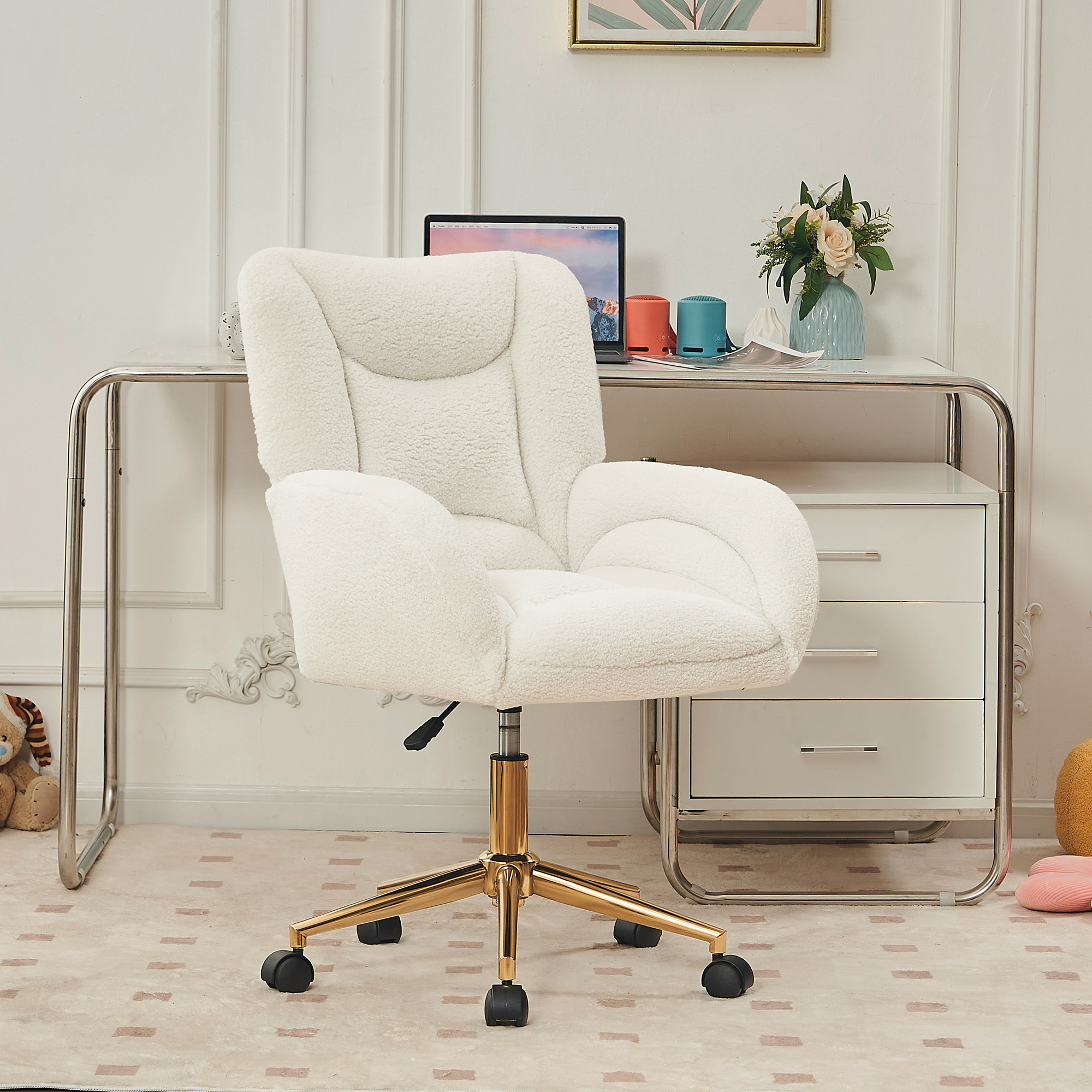 Détail du fauteuil de bureau
