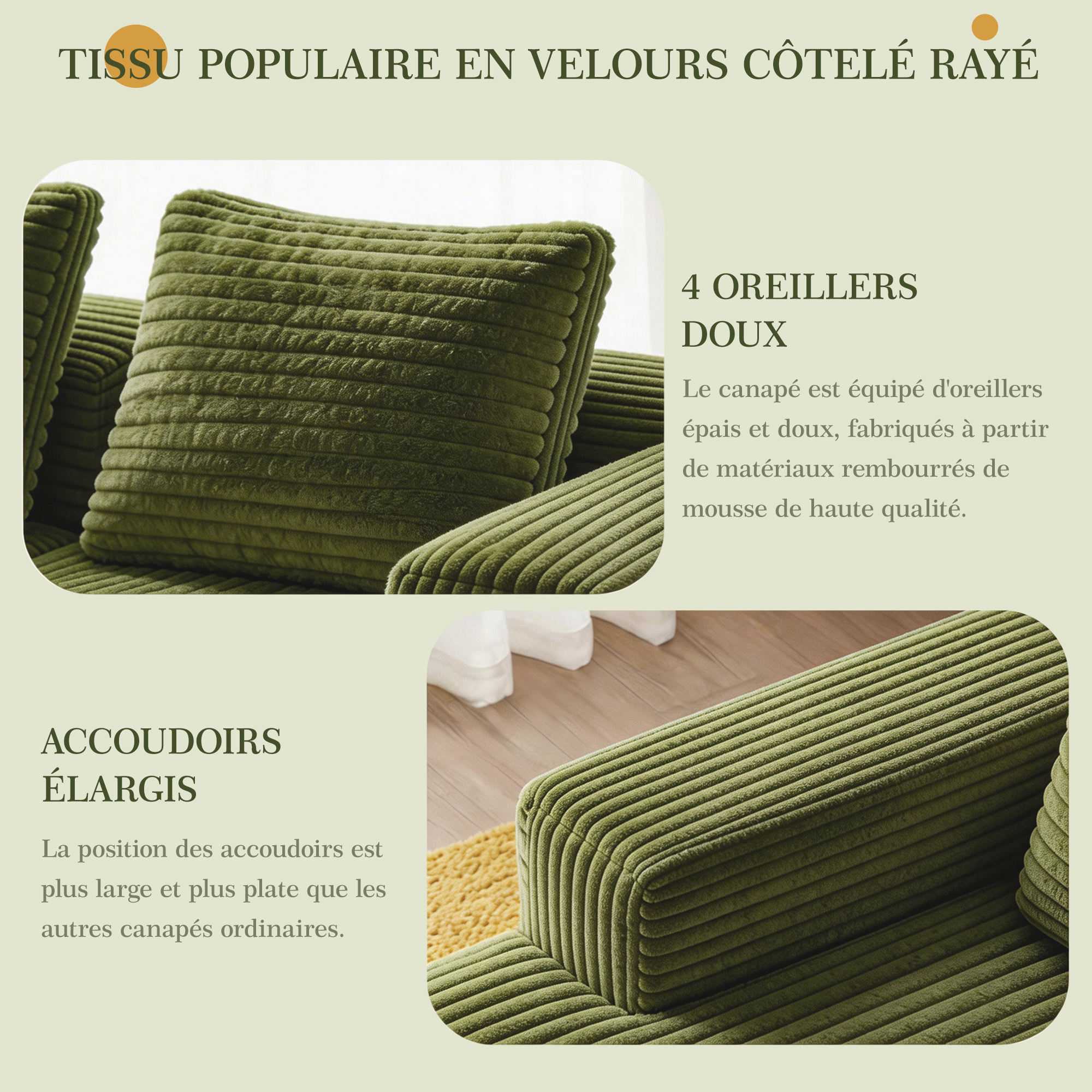 Illustration du canapé