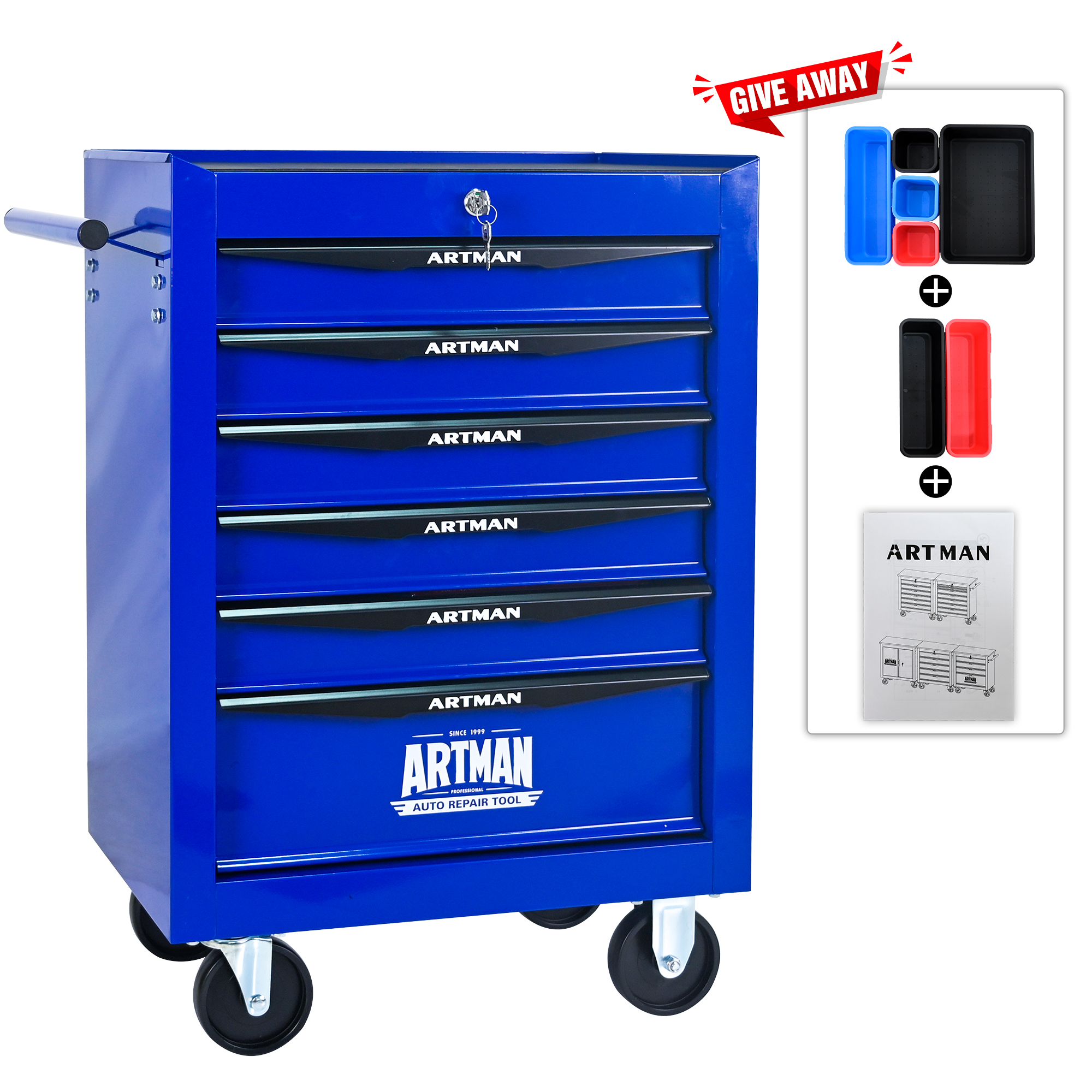 Détail du armoire à outils