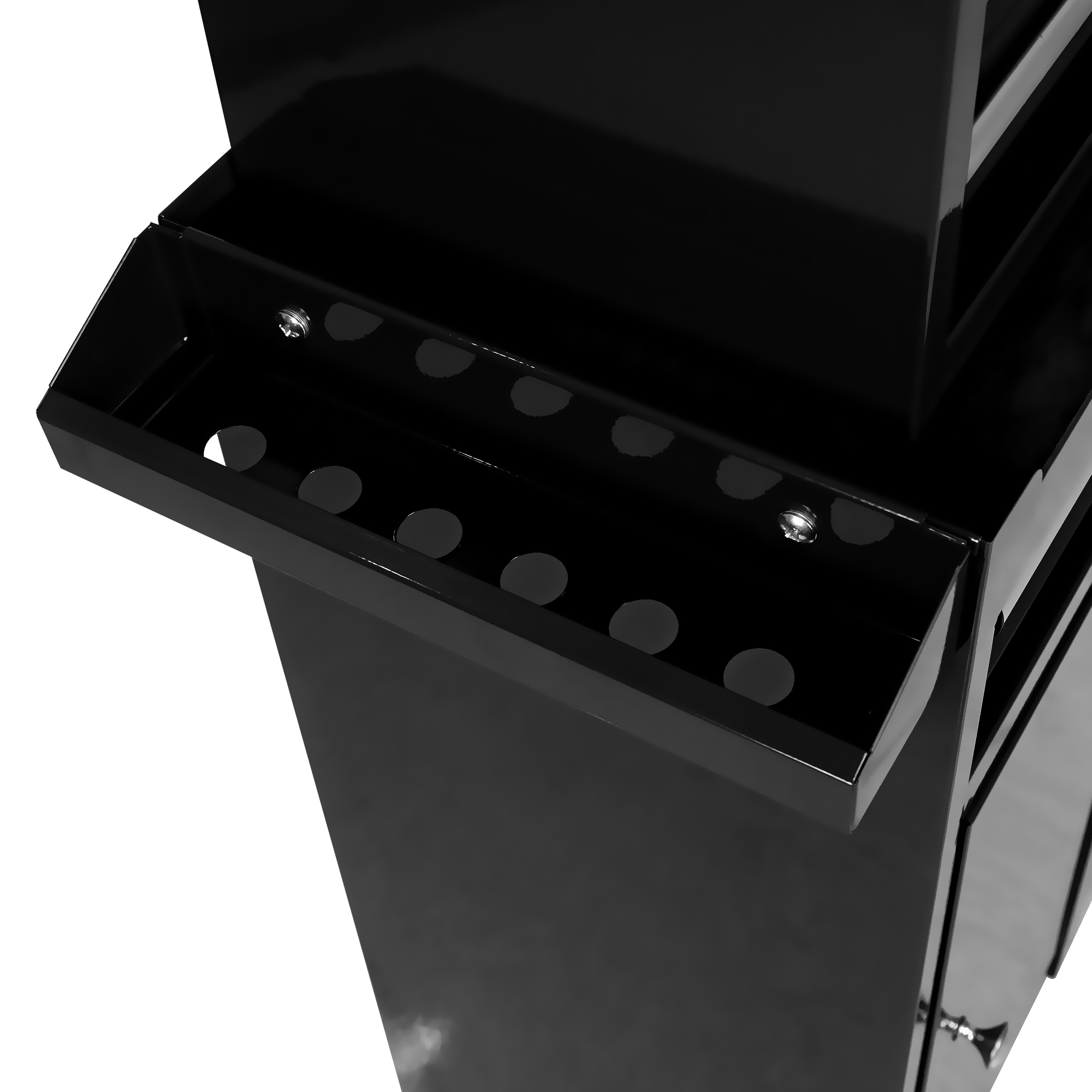 Détail roulette pivotante 4 pouces