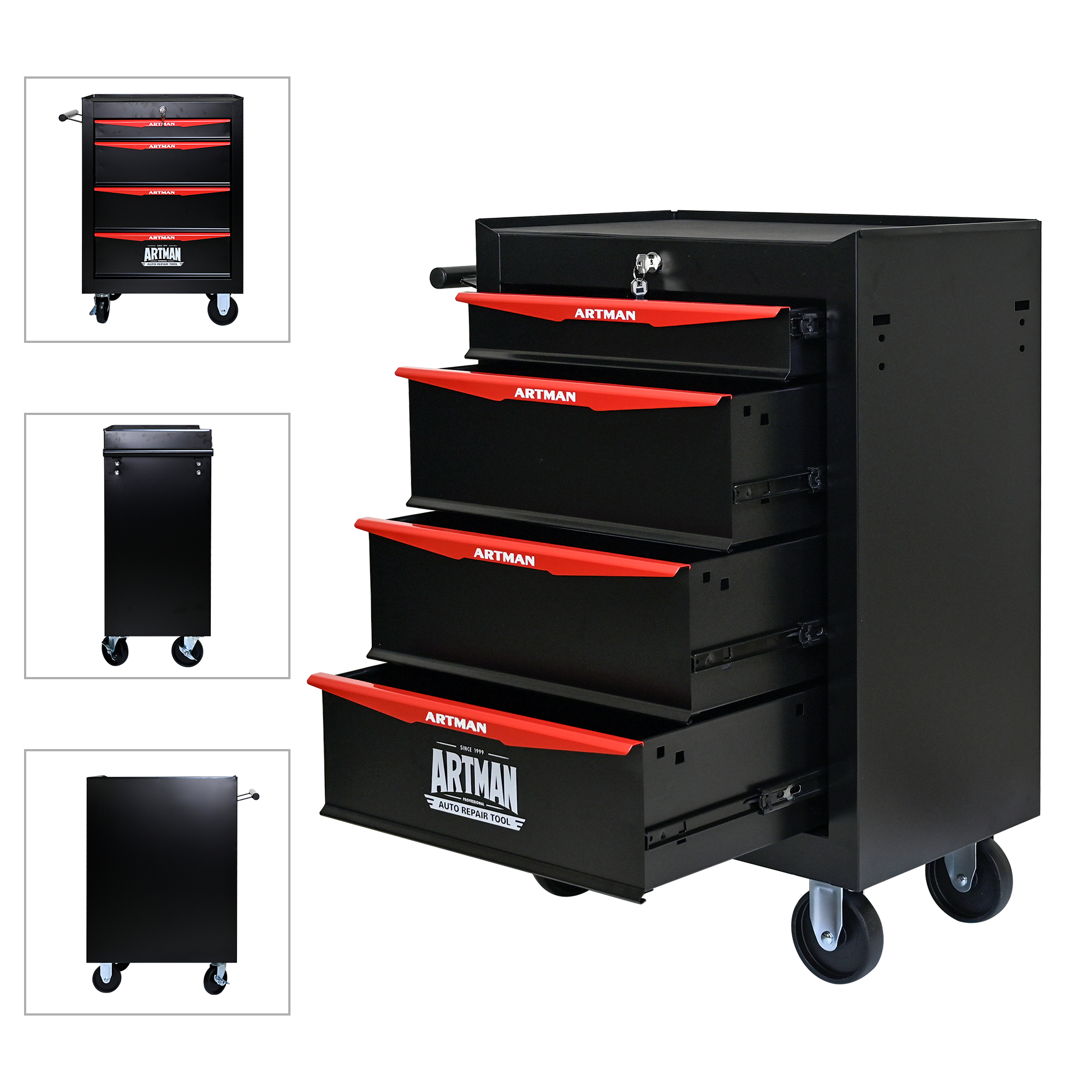 Détail du armoire à outils