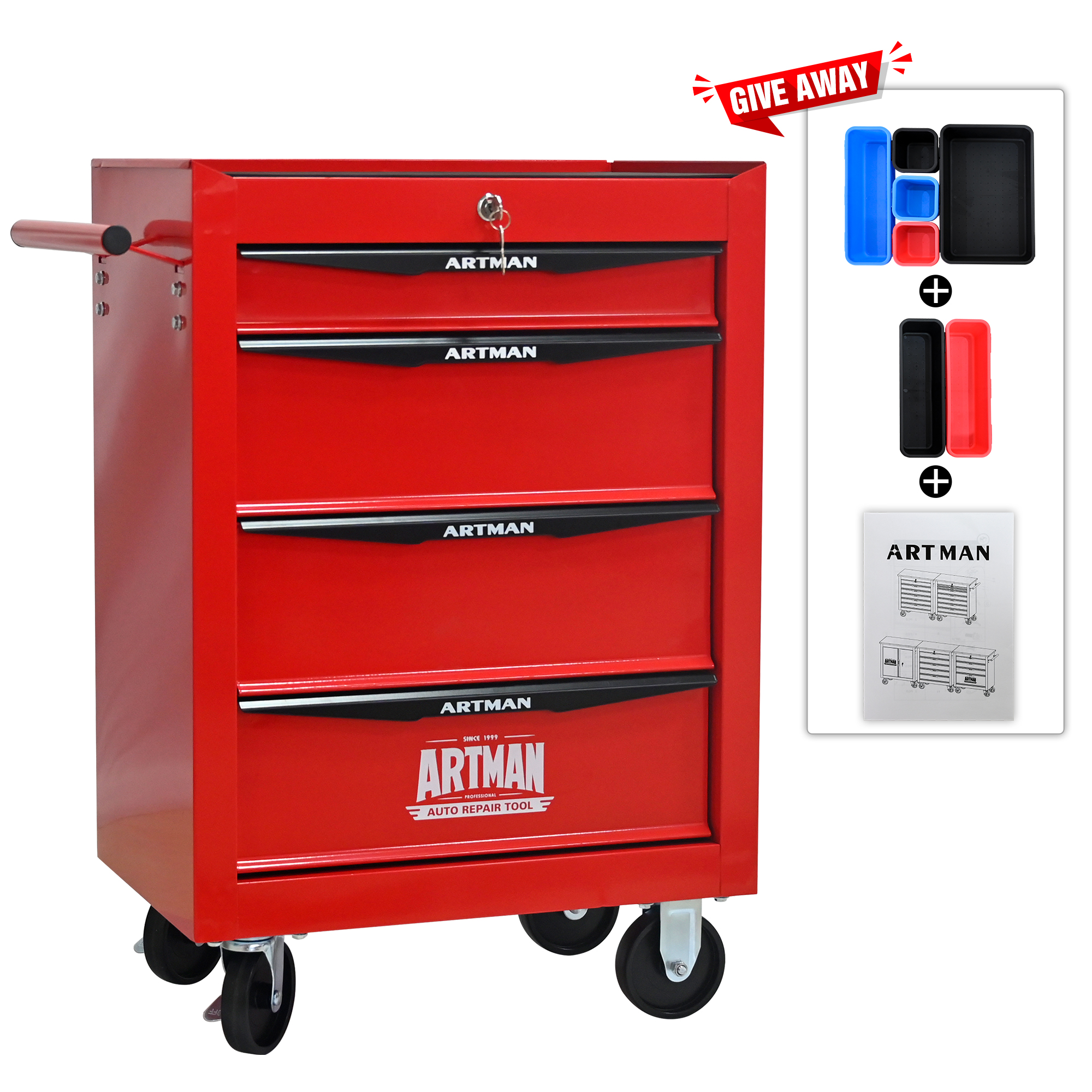 Détail du armoire à outils