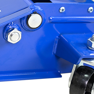 Roulette pivotante 360° détail
