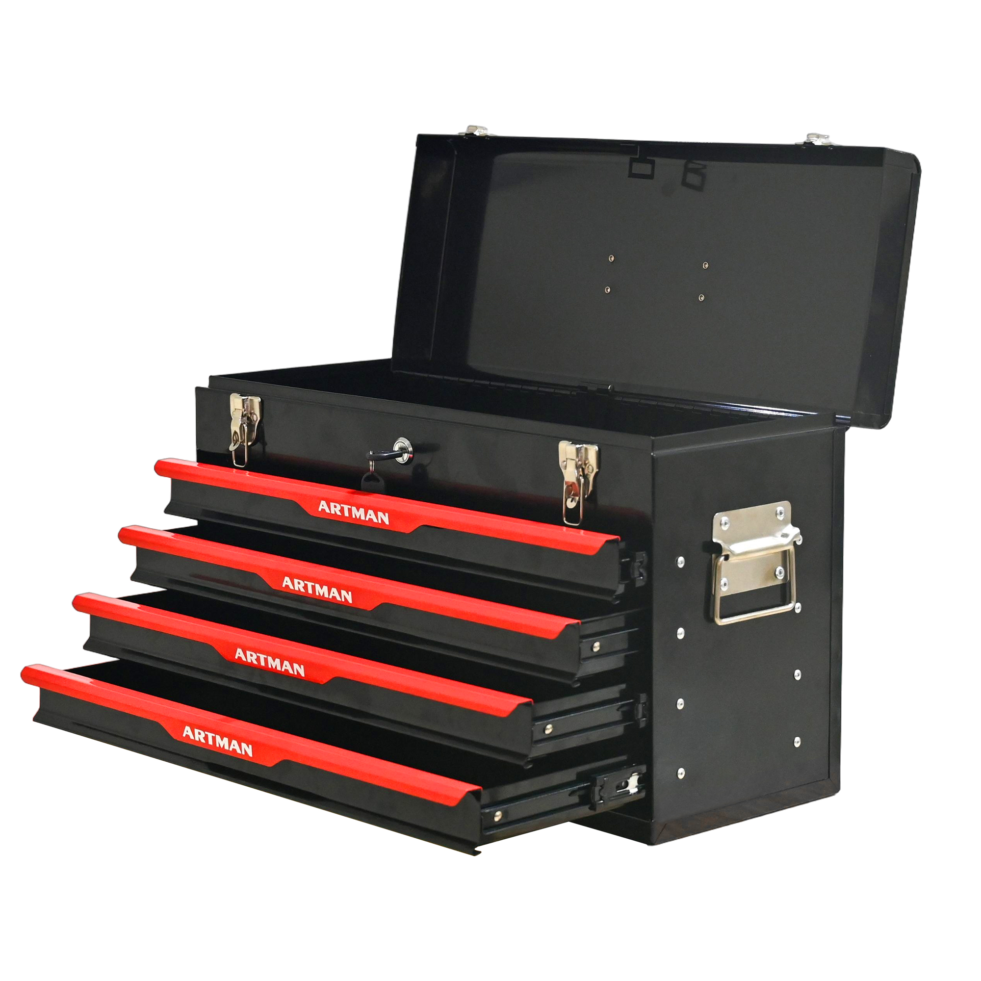 Coffret fermé vue de face logo ARTMAN