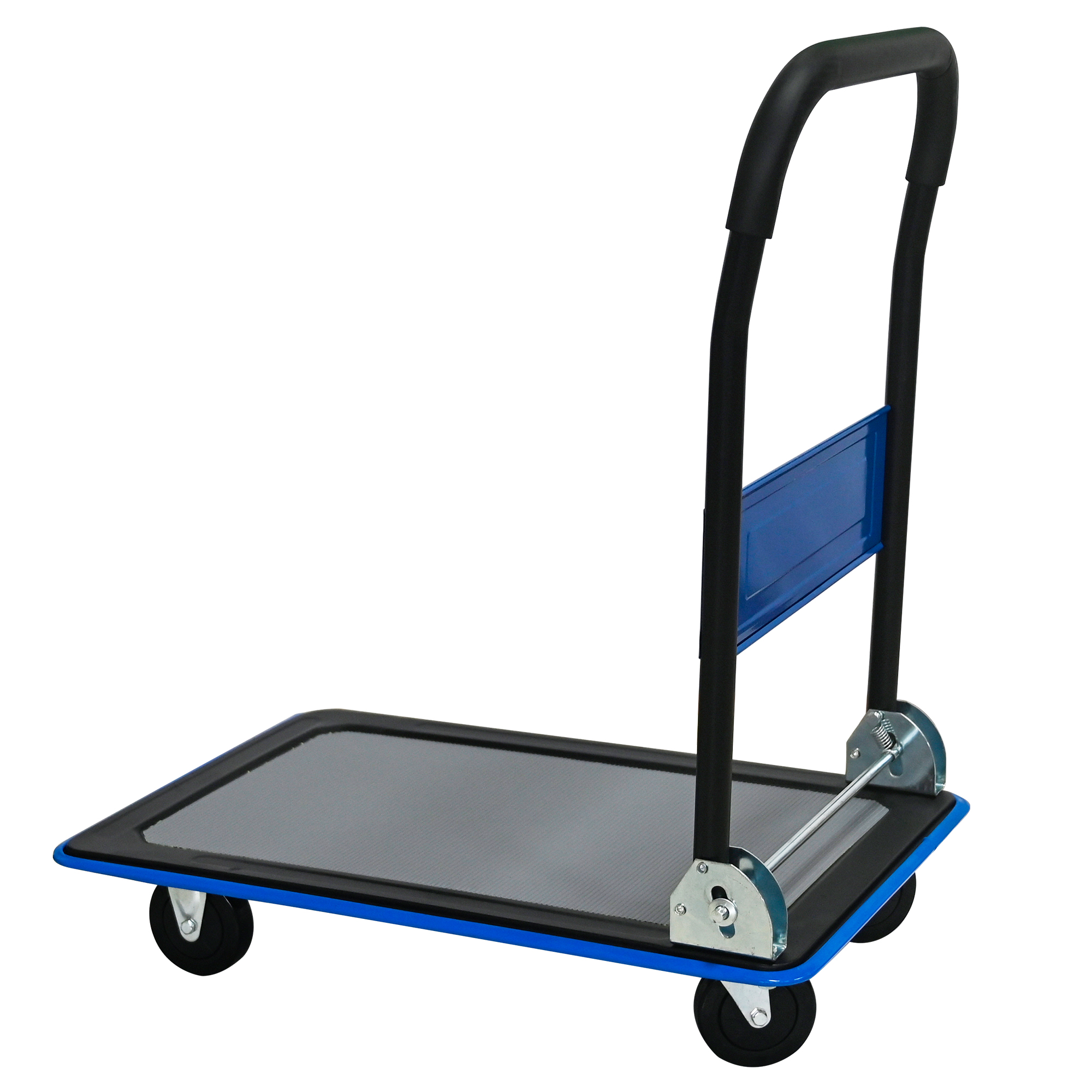Chariot à l'état plié pour rangement compact