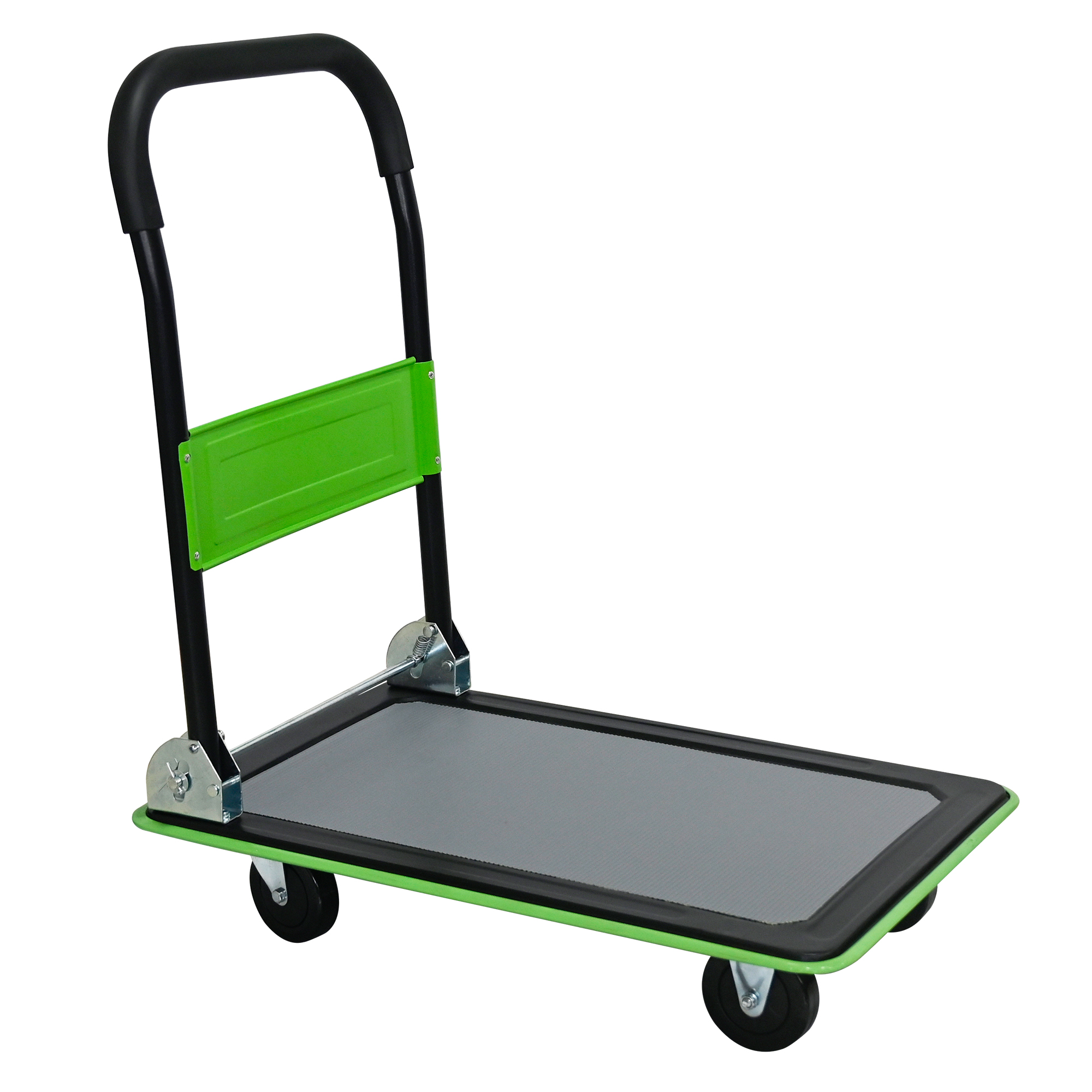 Chariot à l’état plié pour rangement compact