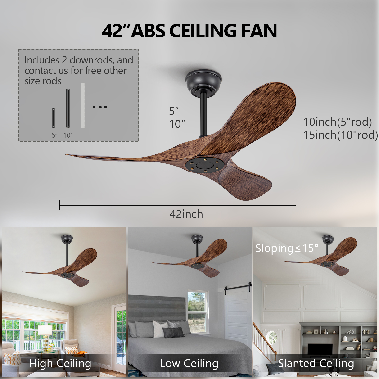 Dimensions du ventilateur