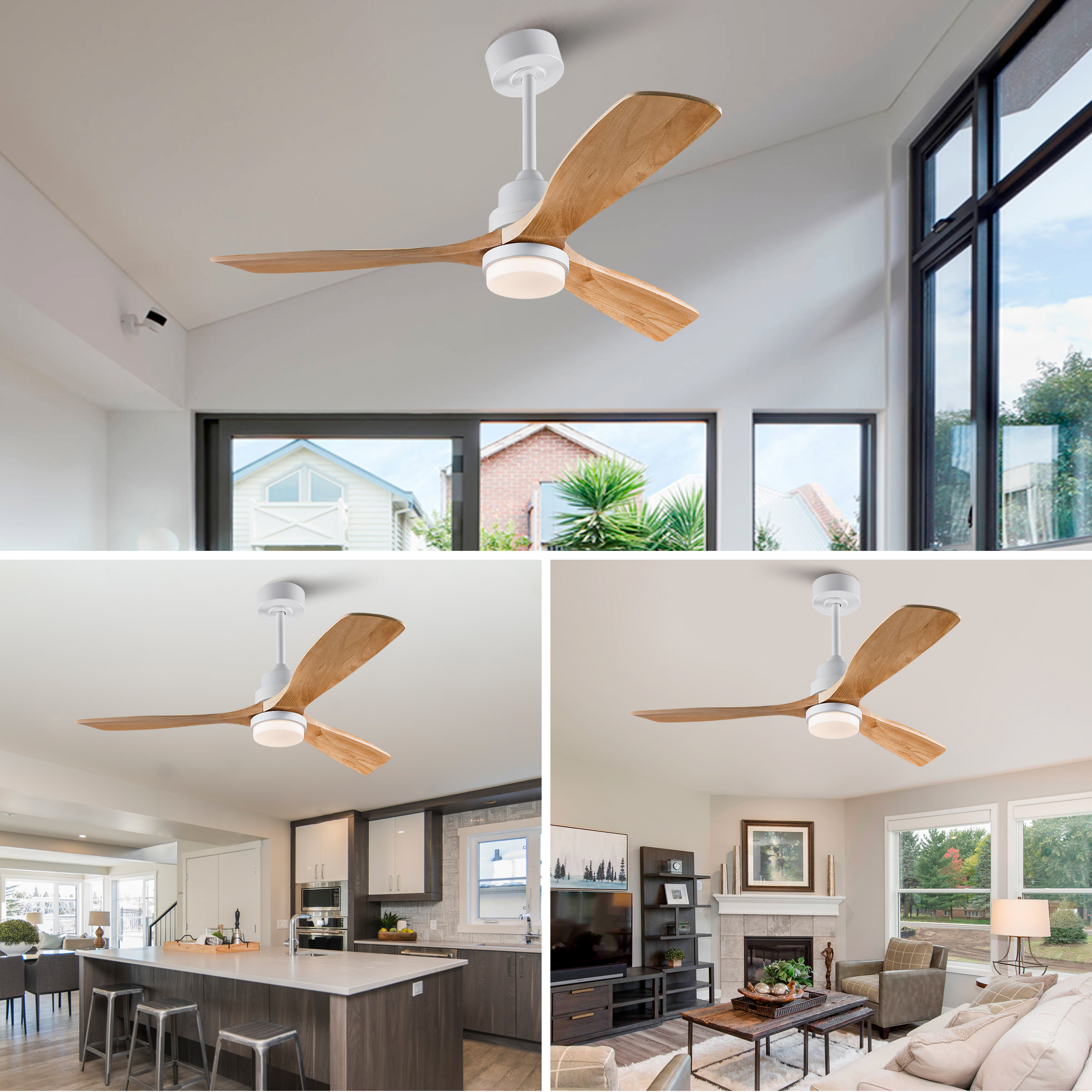 Détail ventilateur plafond