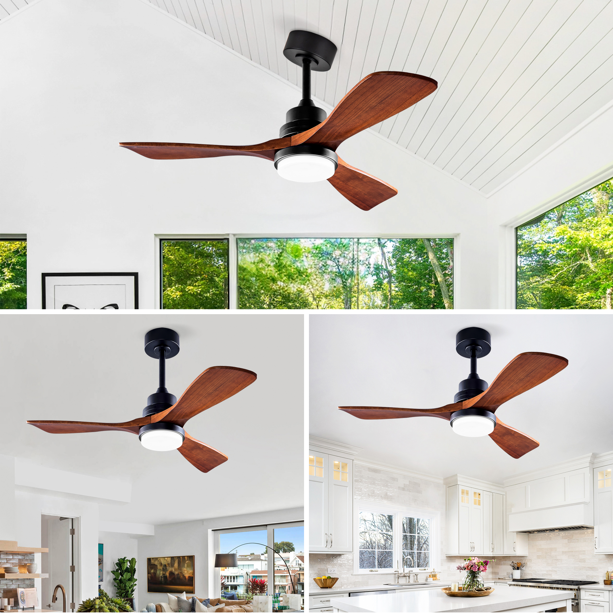 Détail design ventilateur plafond