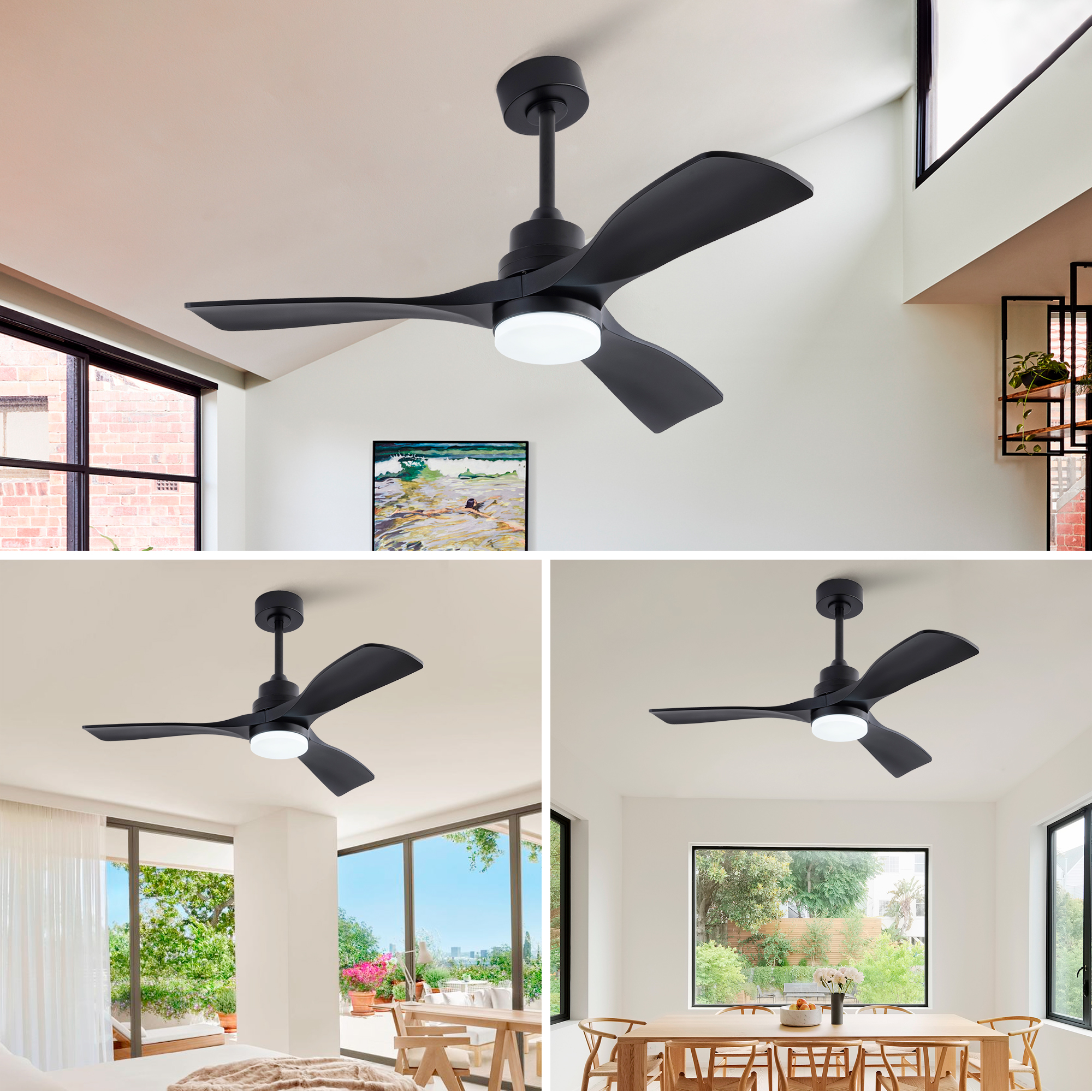 Bestseller 42-Zoll-Deckenventilator mit Licht und 