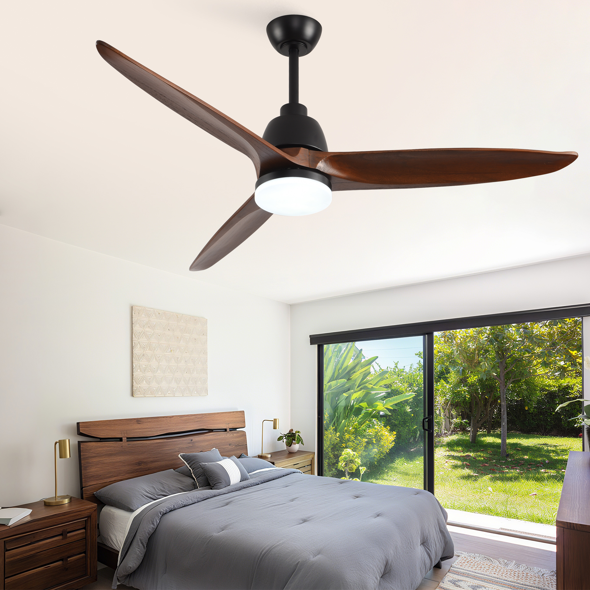 56-Zoll-Deckenventilator von Hyundai, mit Beleucht