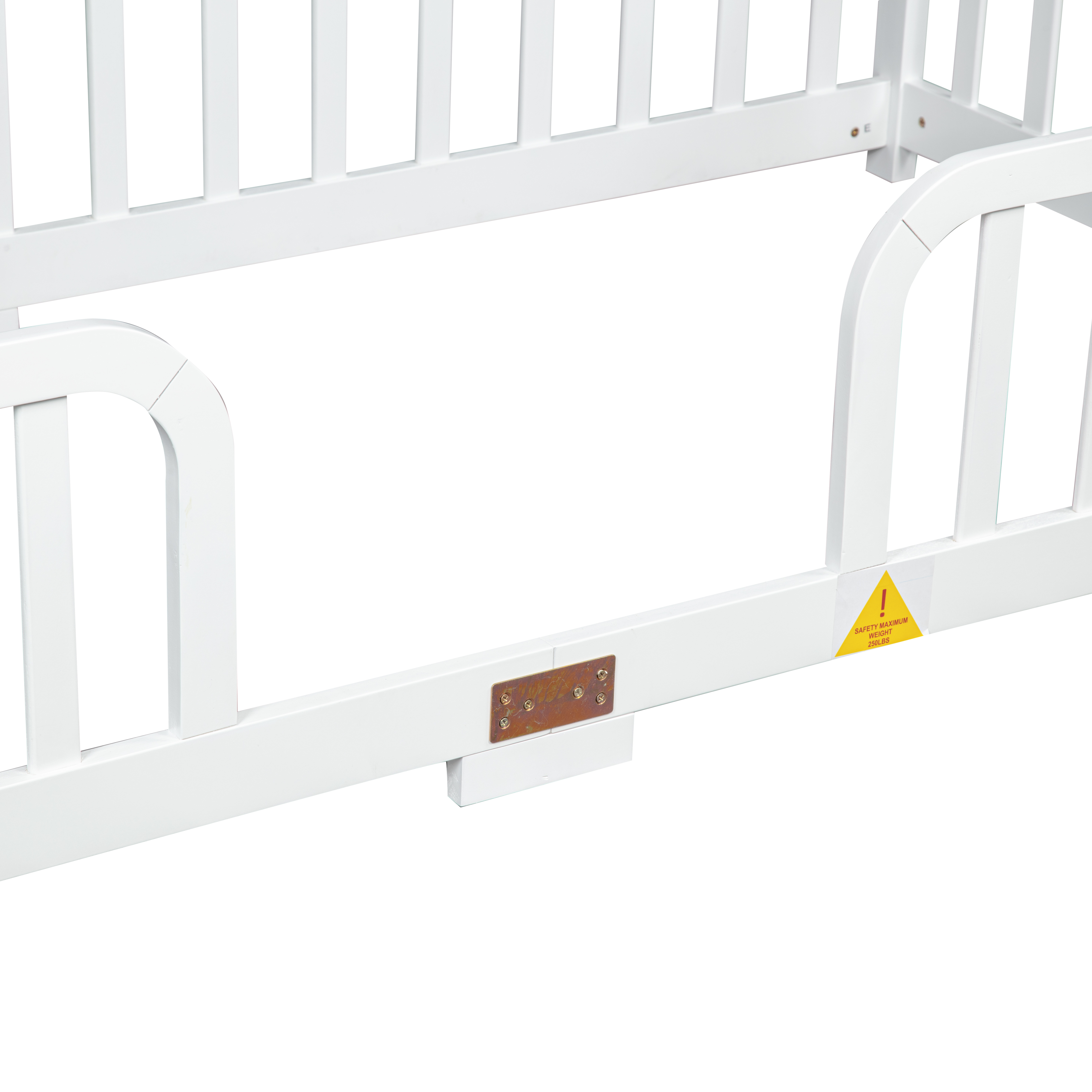 Lit au sol multifonction pour enfant, sert de lit, d'aire de jeu et d'espace d'apprentissage, barrière de sécurité, favorise l'autonomie, pour chambre compacte, design sécurisé, pour transition vers le lit indépendant - image 23