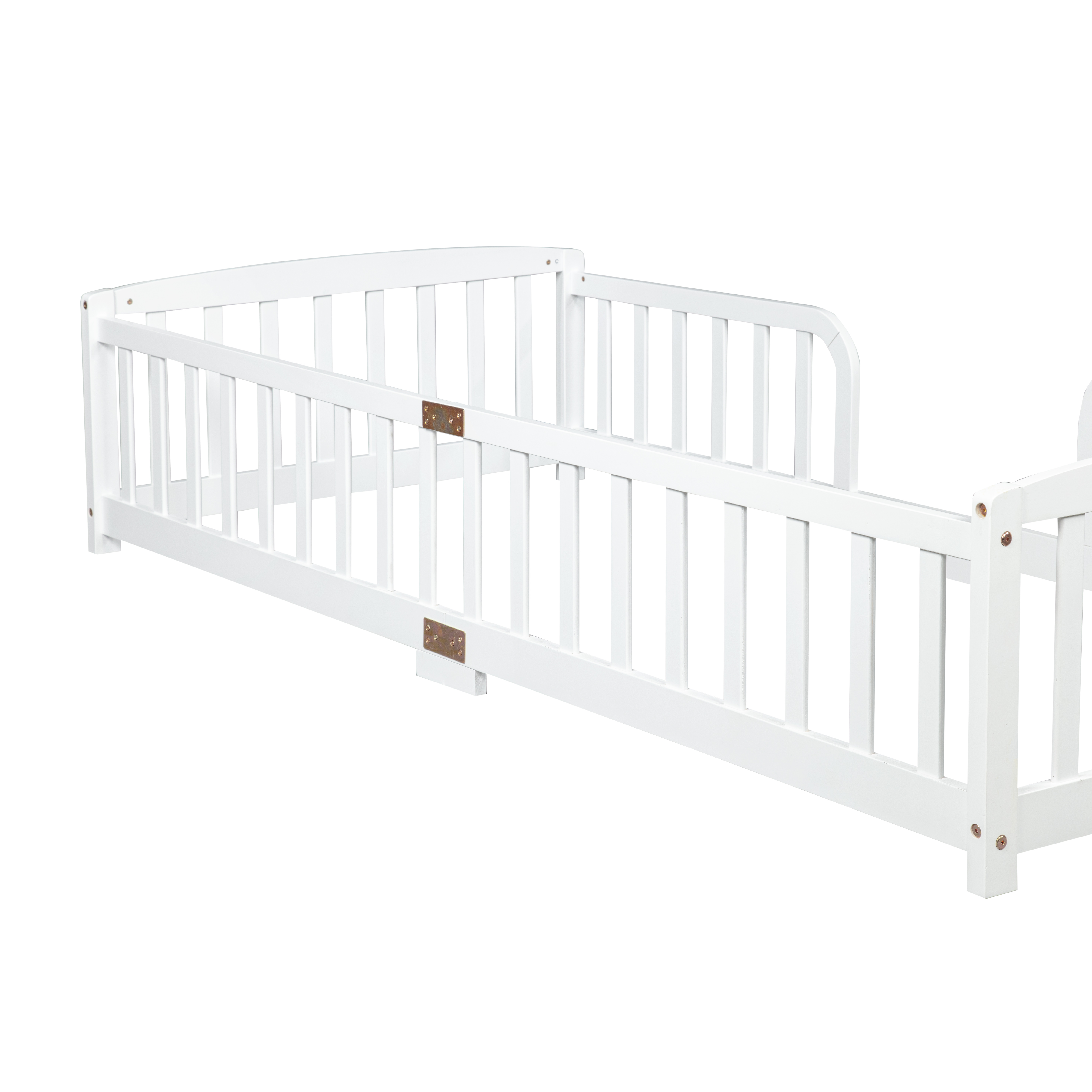 Lit au sol multifonction pour enfant, sert de lit, d'aire de jeu et d'espace d'apprentissage, barrière de sécurité, favorise l'autonomie, pour chambre compacte, design sécurisé, pour transition vers le lit indépendant - image 18