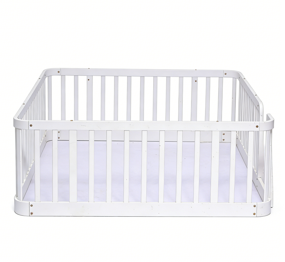 Parc bébé modulaire 140×200 cm, barres écartement 7 cm conforme normes UE, connexions boulonnées stables, pour salon et chambre, crée espace de jeu sécurisé, extensible, sécurité maximale pour tout-petits - image 12