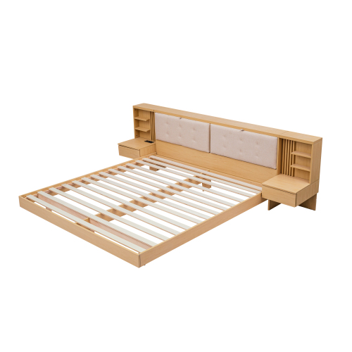 Structure modulaire du lit flottant