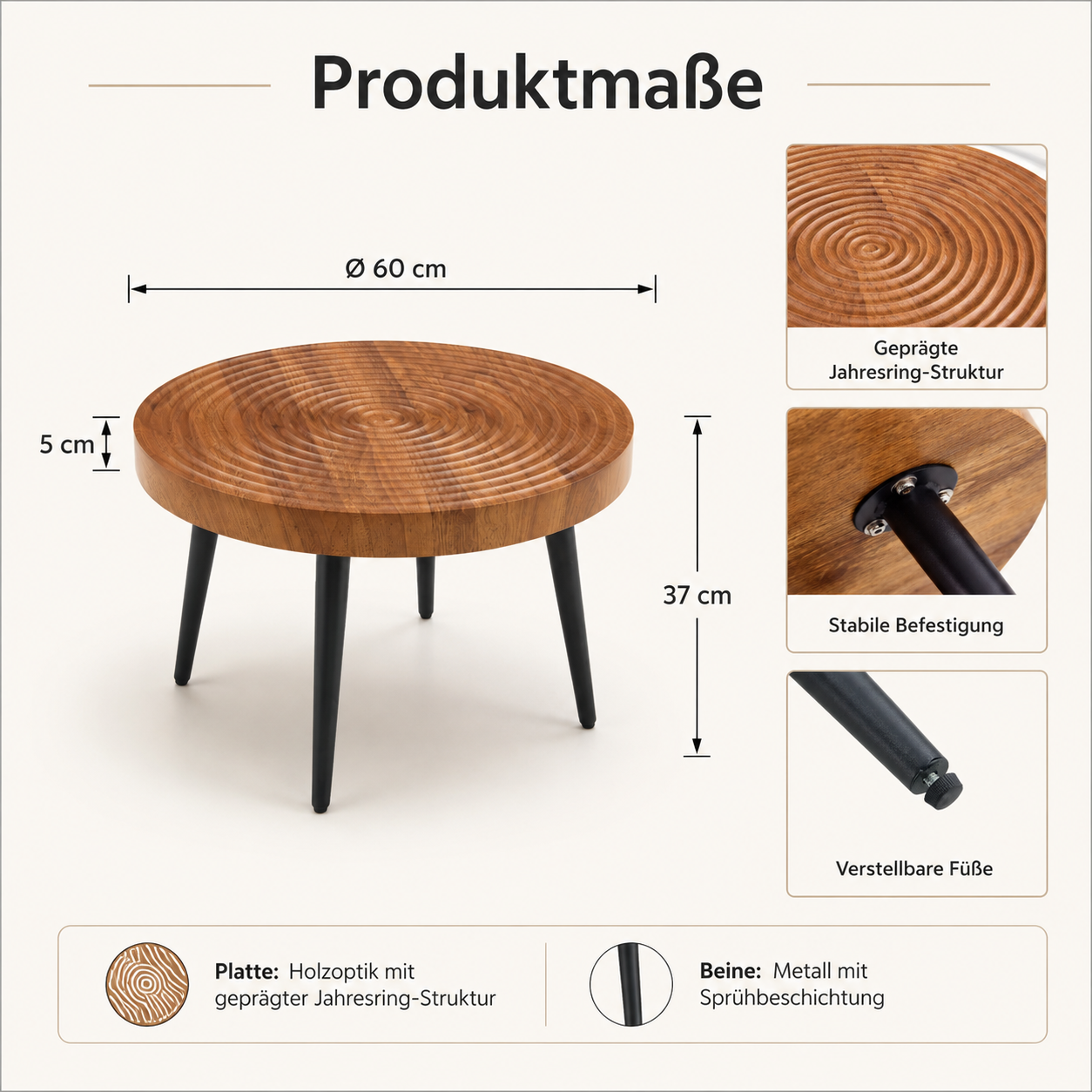 Dimensions du table basse