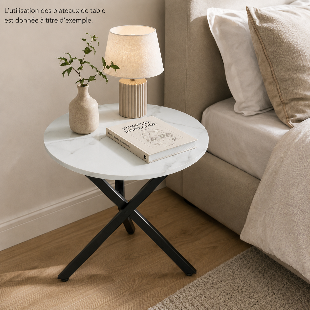 Détail du table d'appoint