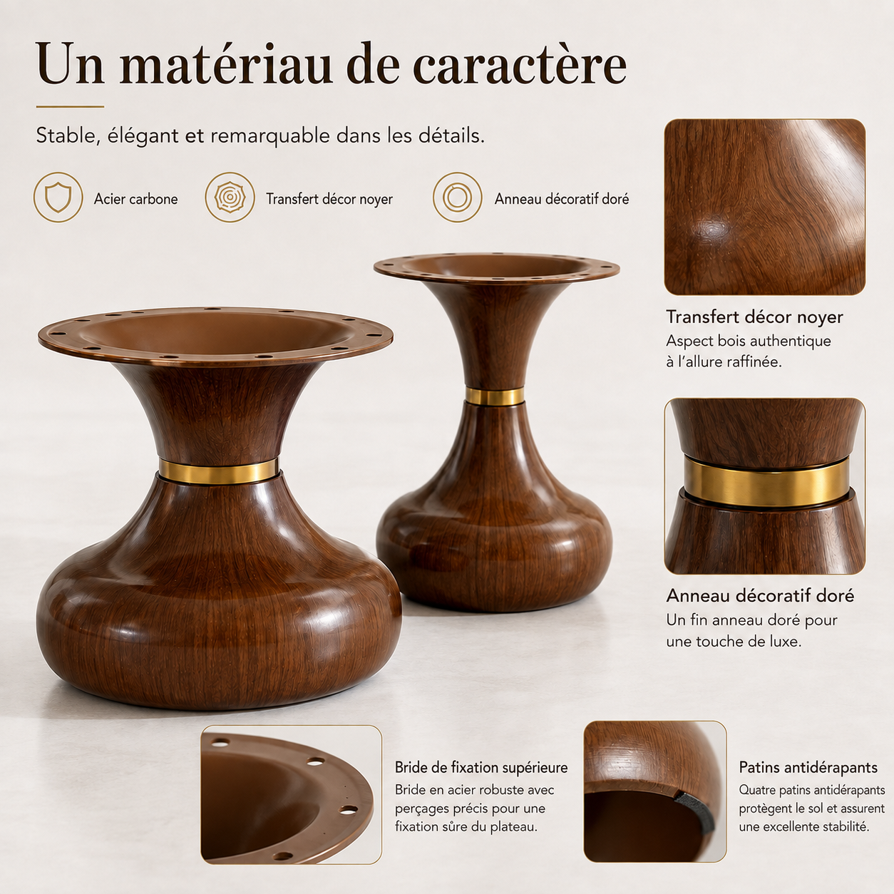 Présentation du pièce de remplacement